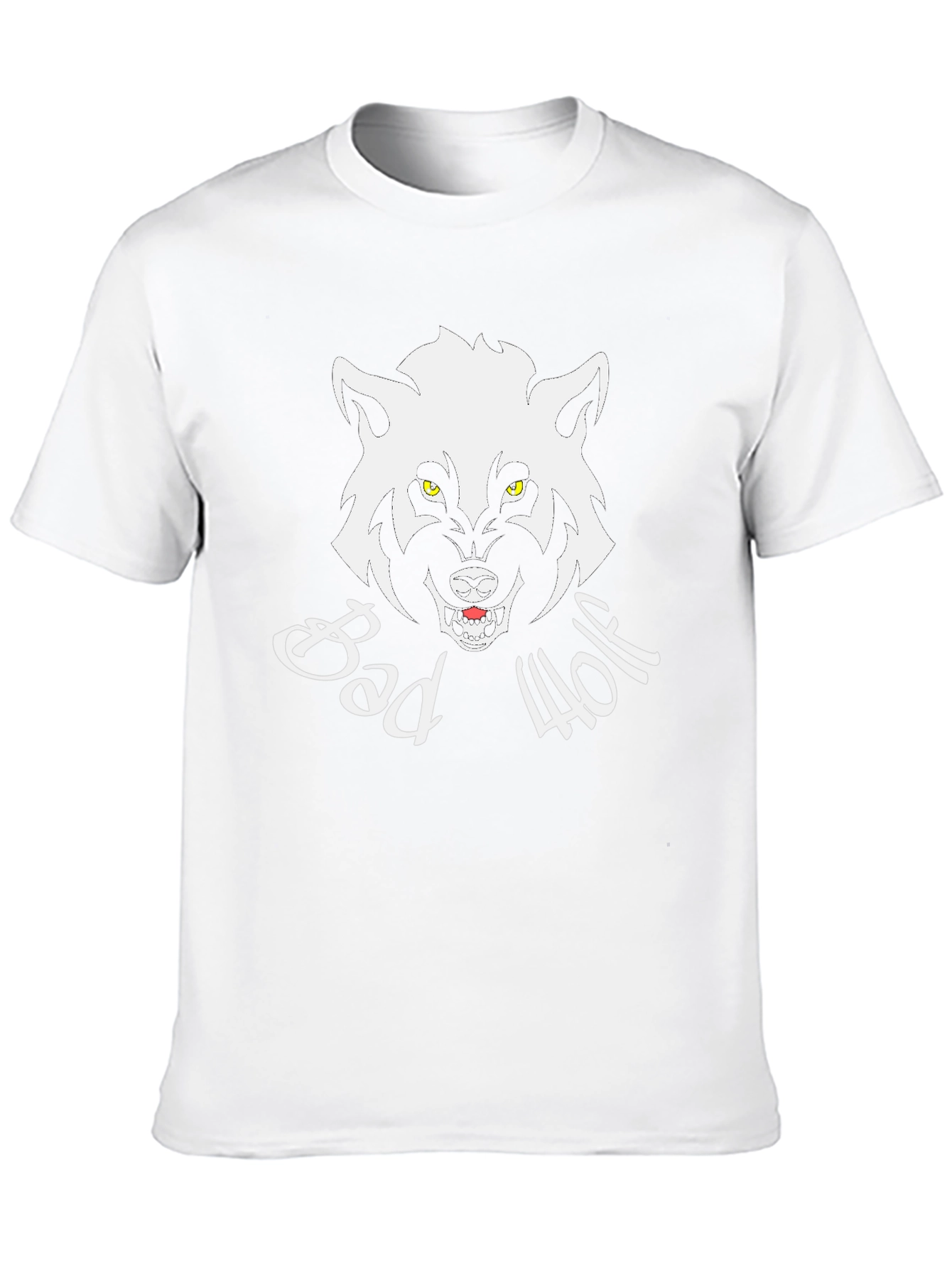 Bad Wolf Graphic Print Black T-Shirt