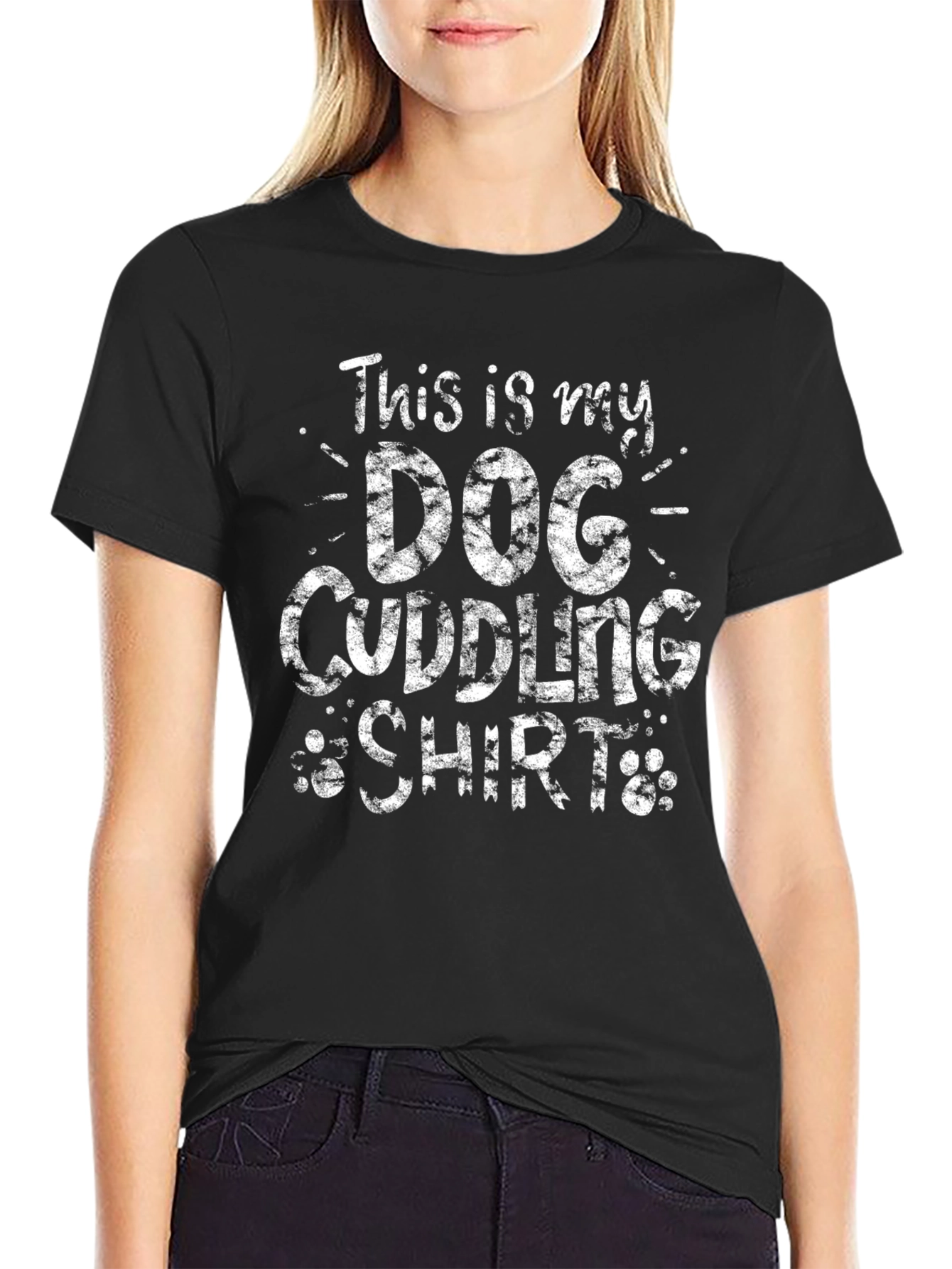 Dog Cuddling Shirt