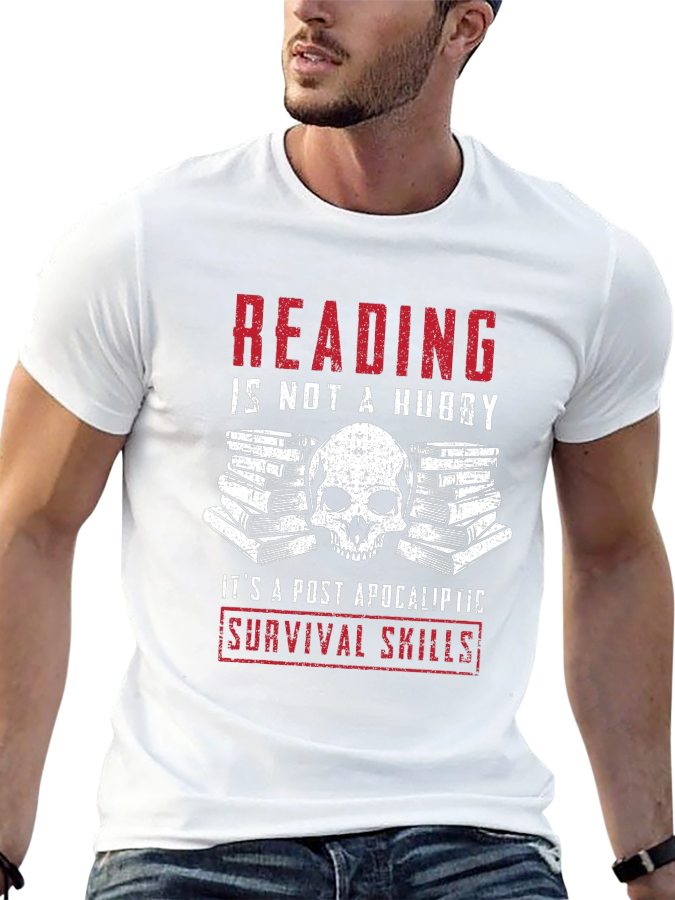 Reading is Survival Skills T-Shirt