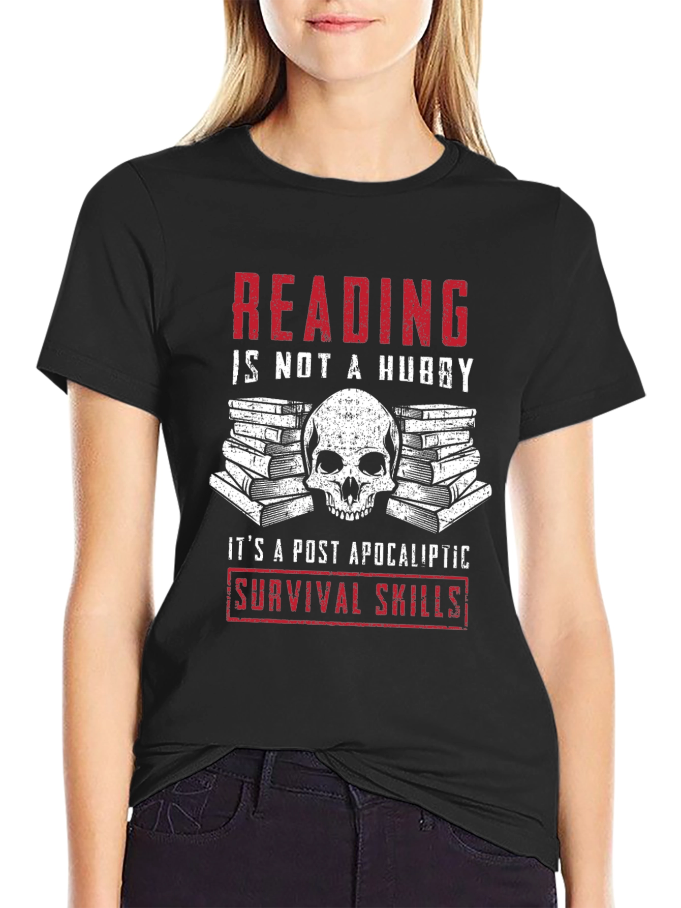 Reading is Survival Skills T-Shirt