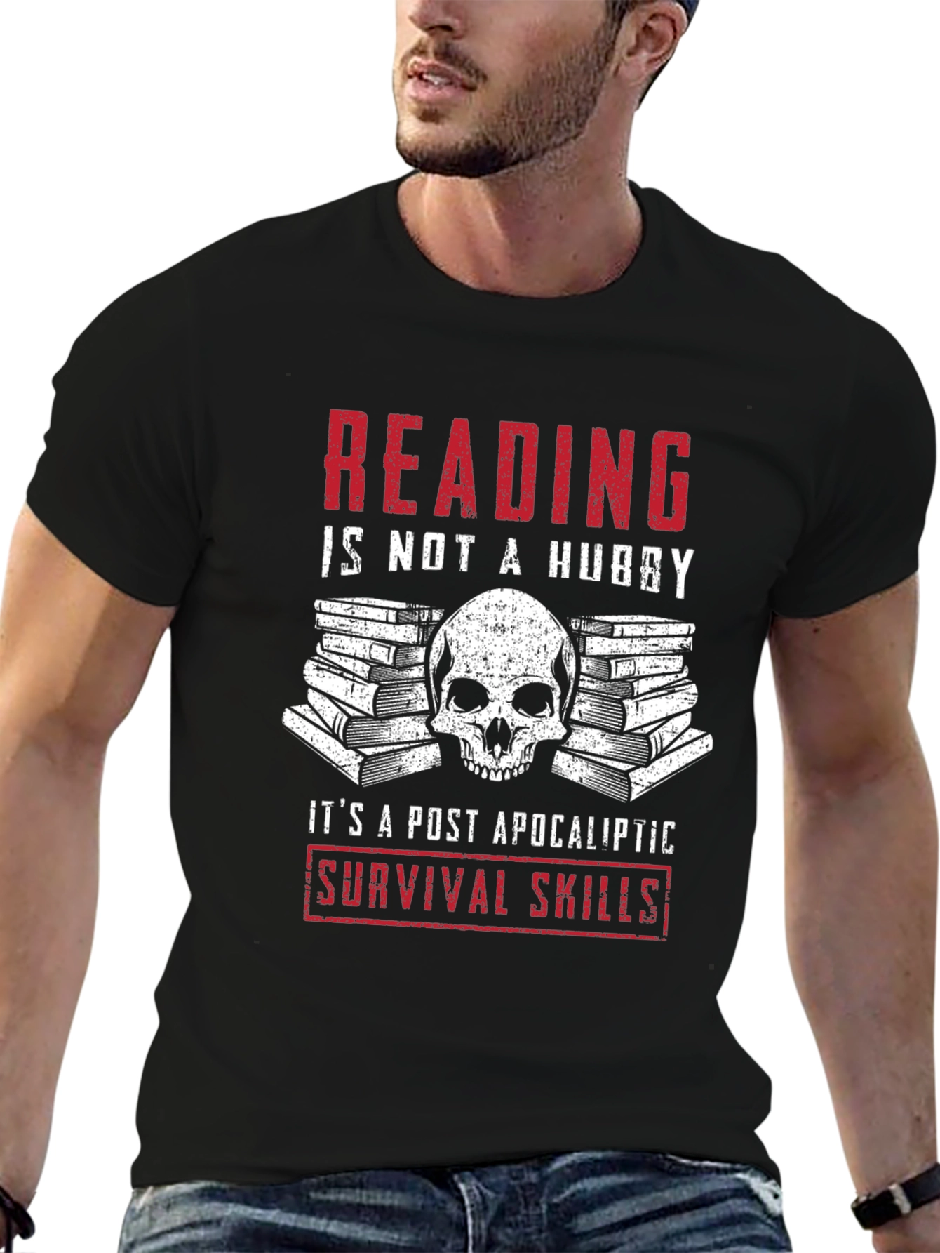 Reading is Survival Skills T-Shirt