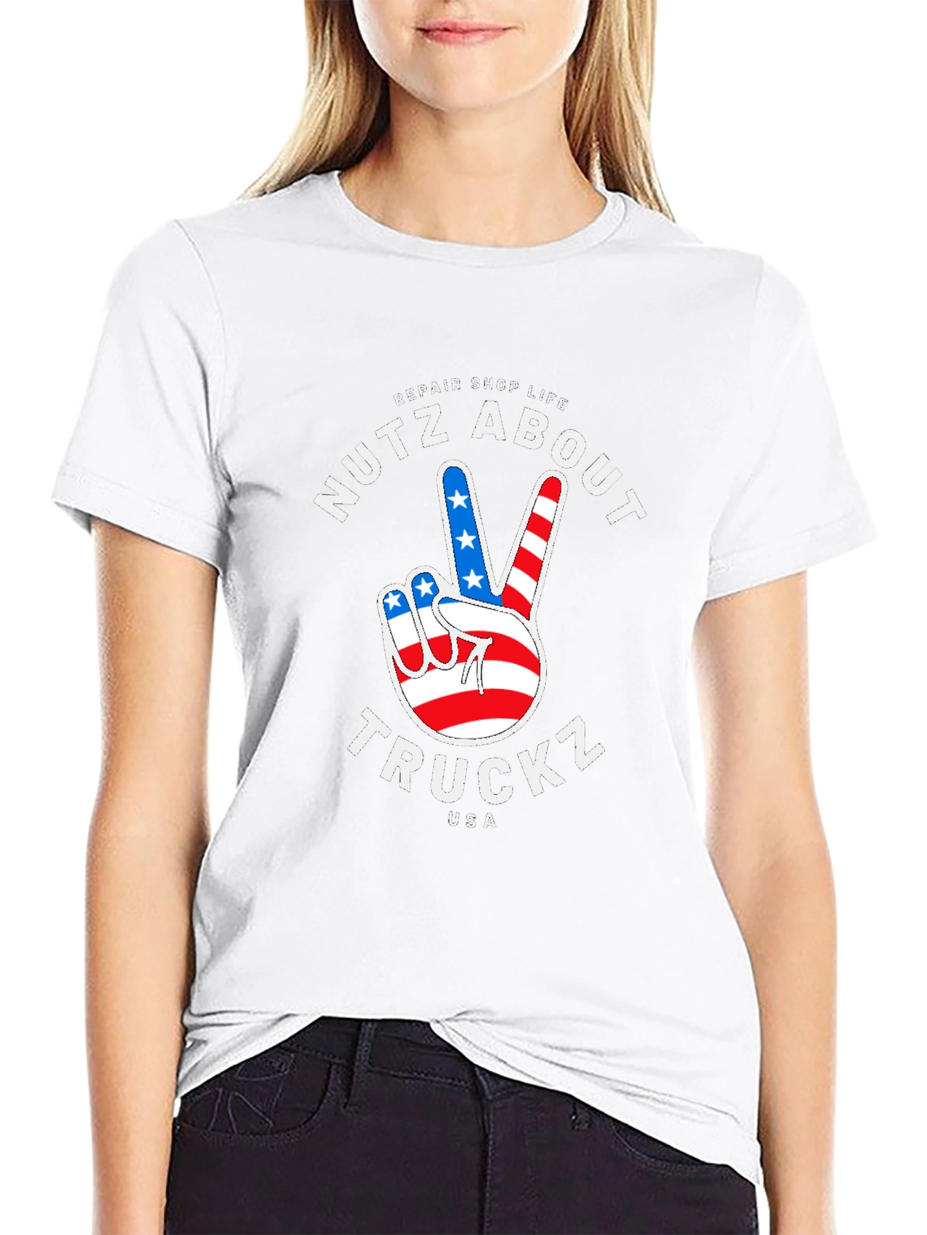 Nutz About Truckz Repair Shop T-Shirt