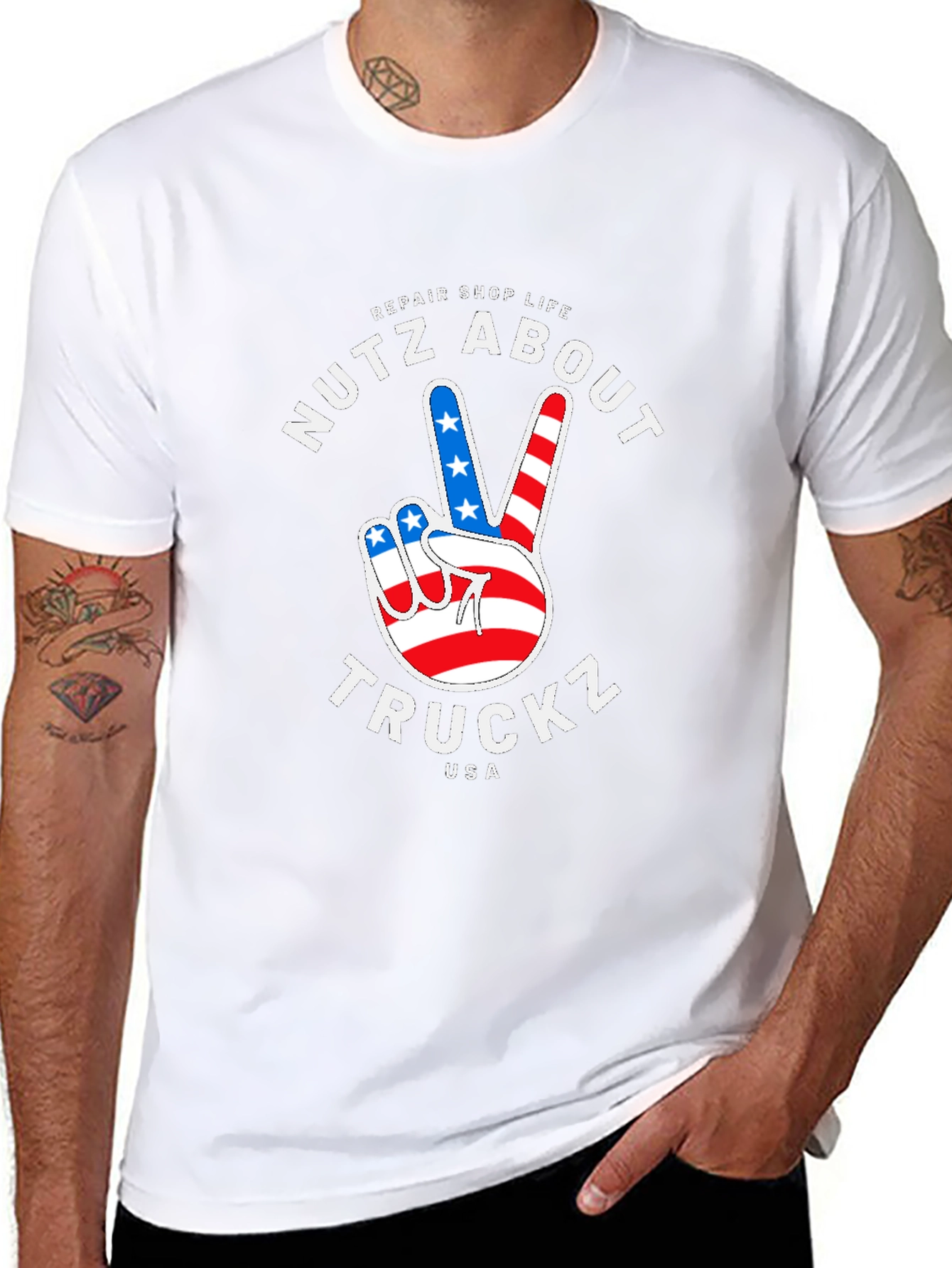 Nutz About Truckz Repair Shop T-Shirt