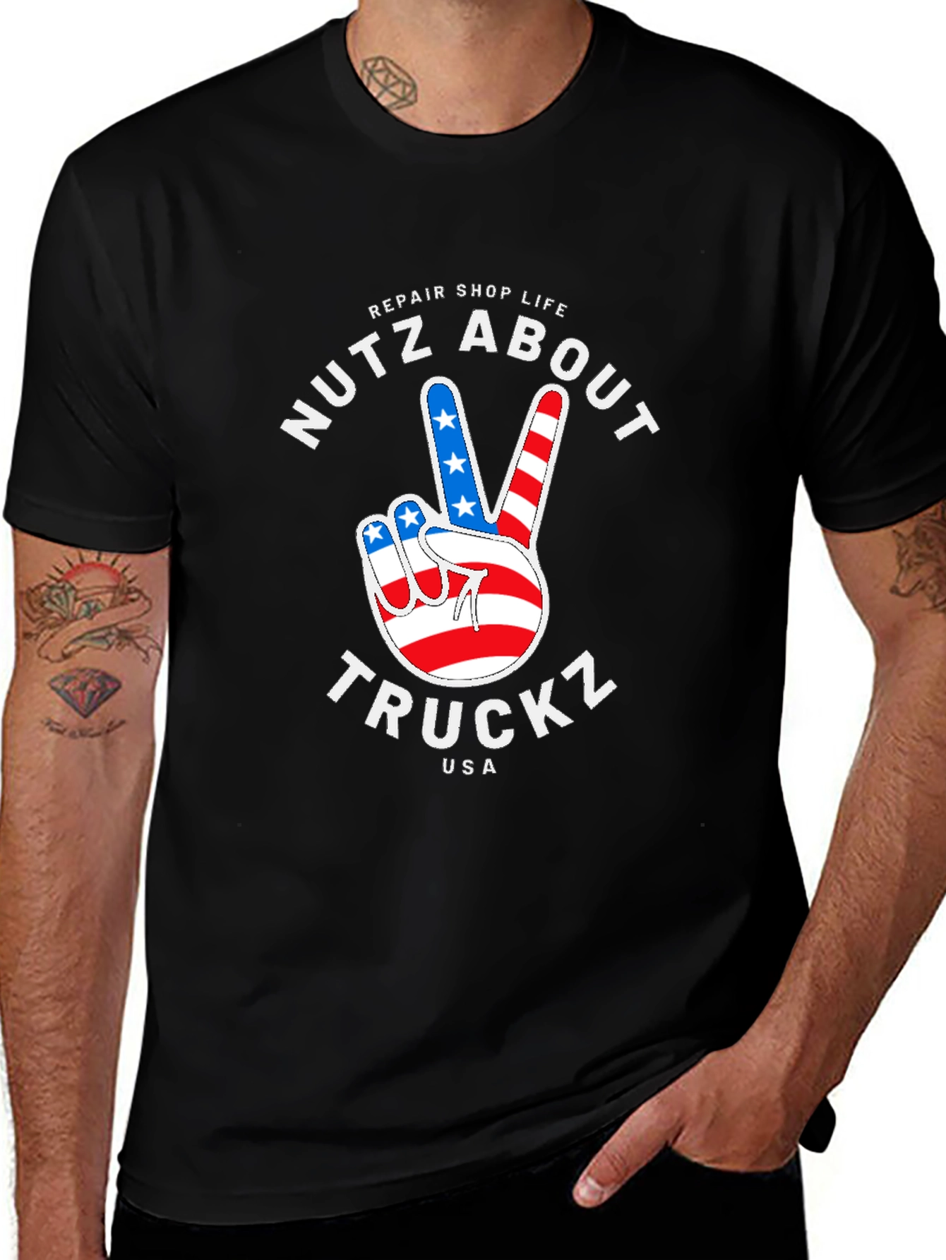 Nutz About Truckz Repair Shop T-Shirt