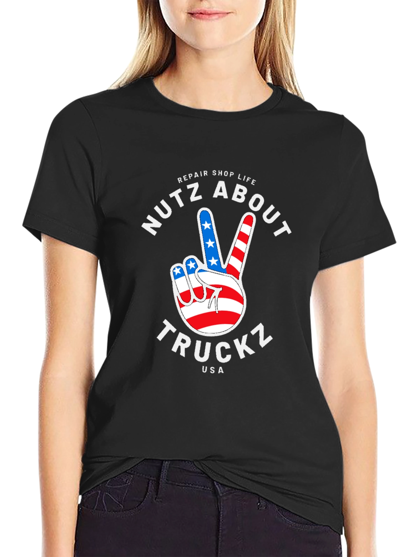 Nutz About Truckz Repair Shop T-Shirt