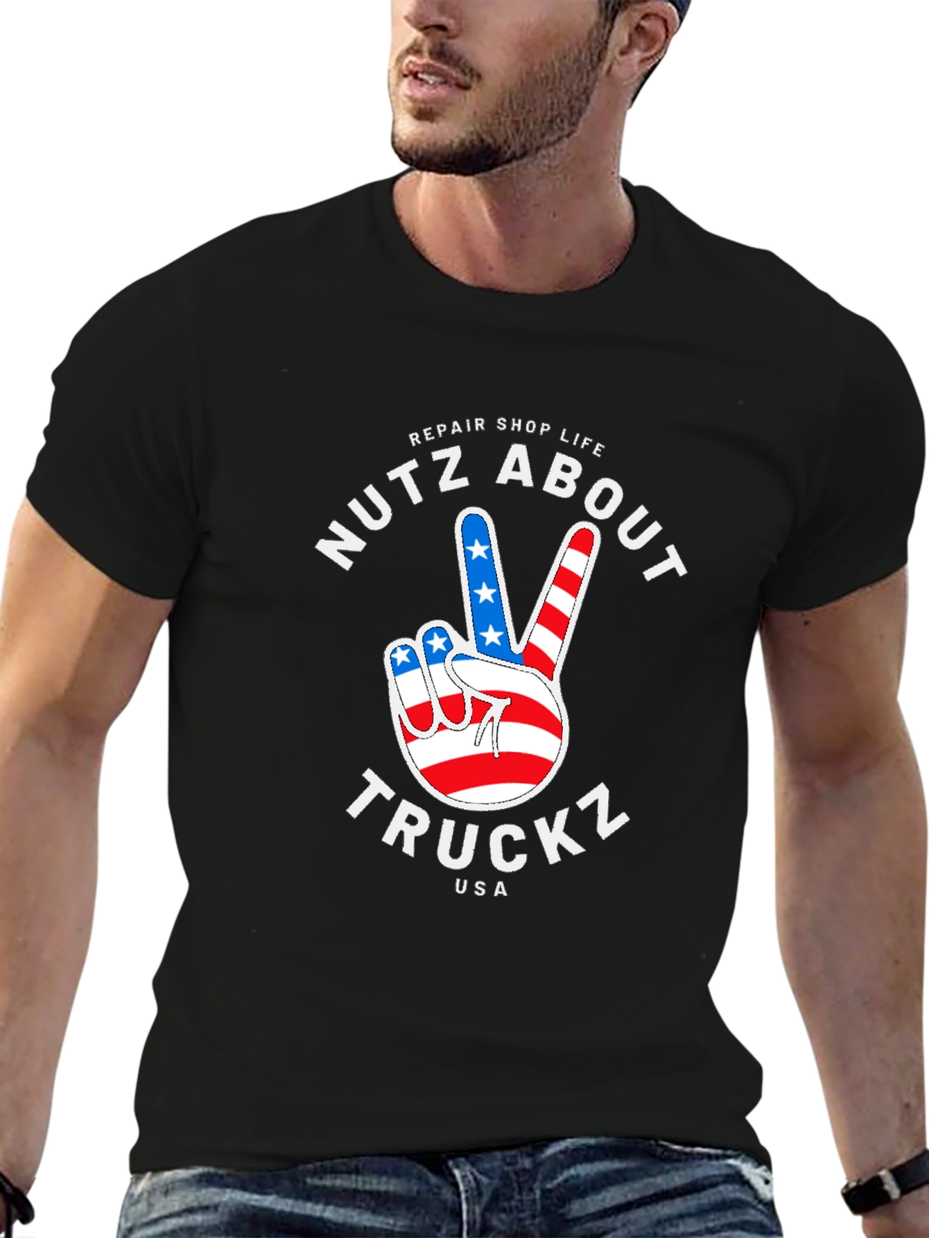 Nutz About Truckz Repair Shop T-Shirt