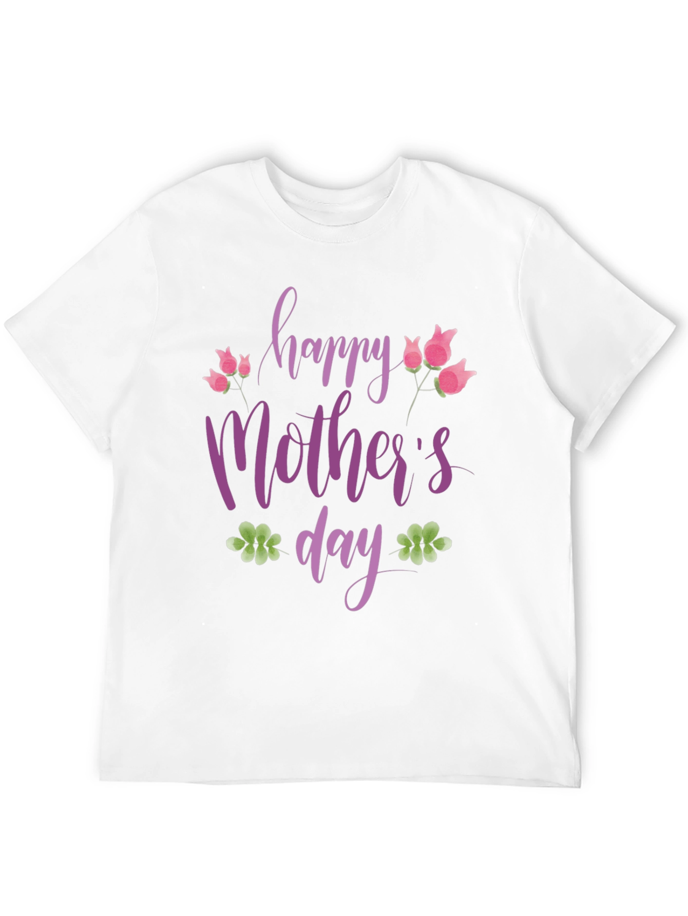 Happy Mothers Day Floral T-Shirt