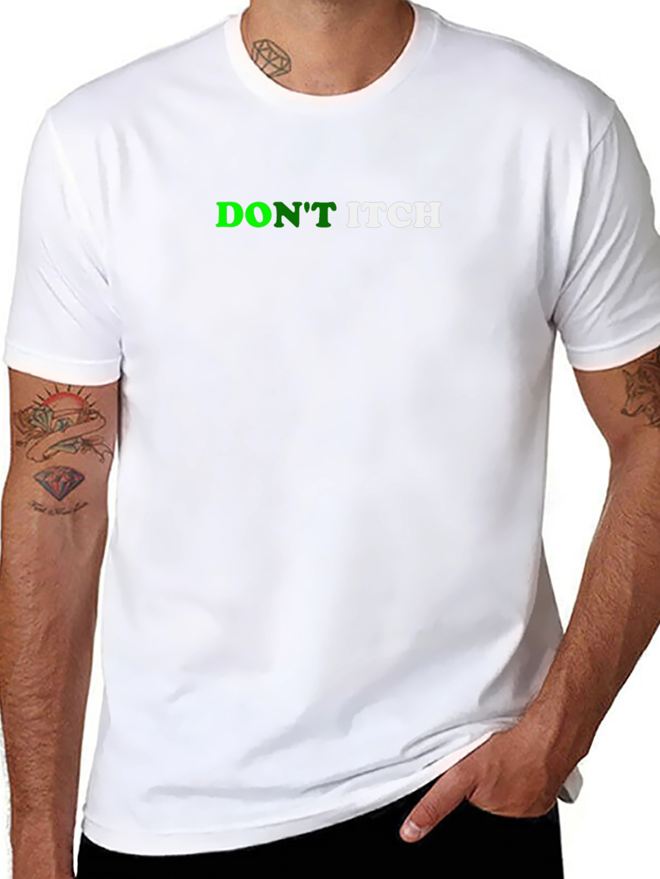 Dont Itch Black T-Shirt