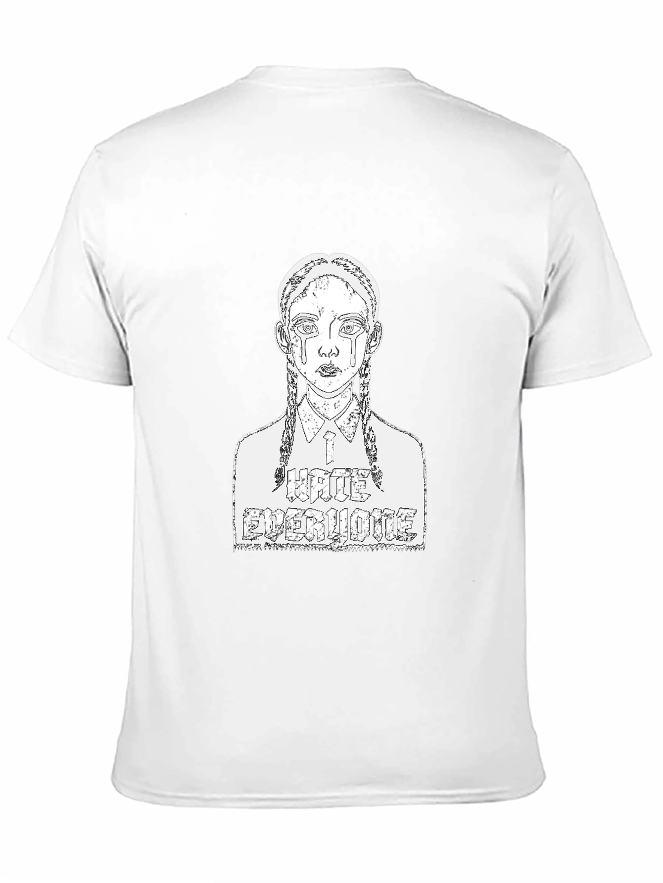 Wednesday Addams Hate Everyone T-Shirt
