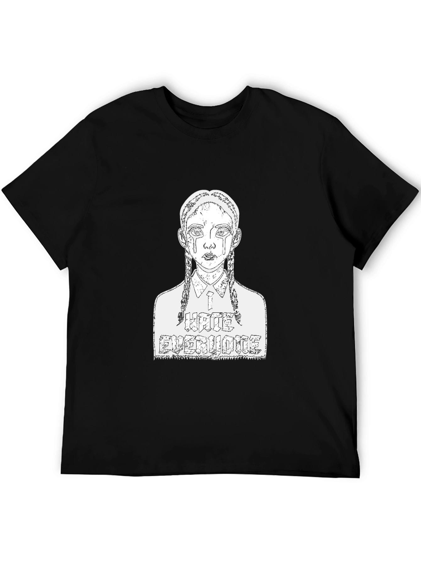 Wednesday Addams Hate Everyone T-Shirt