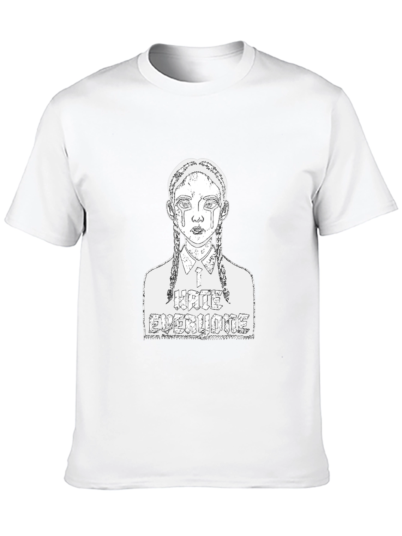 Wednesday Addams Hate Everyone T-Shirt