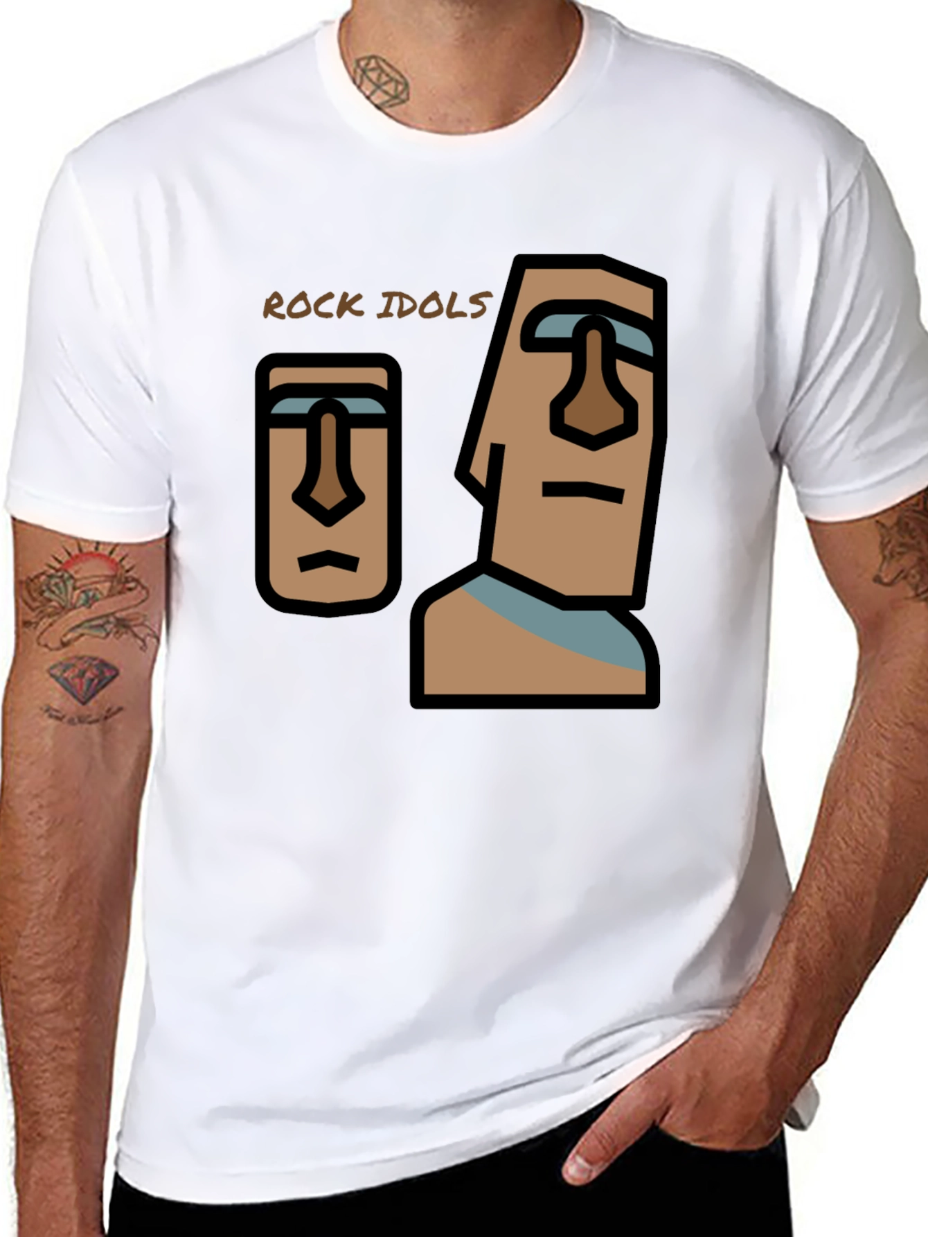 Rock Idols Graphic T-Shirt - Classic Design