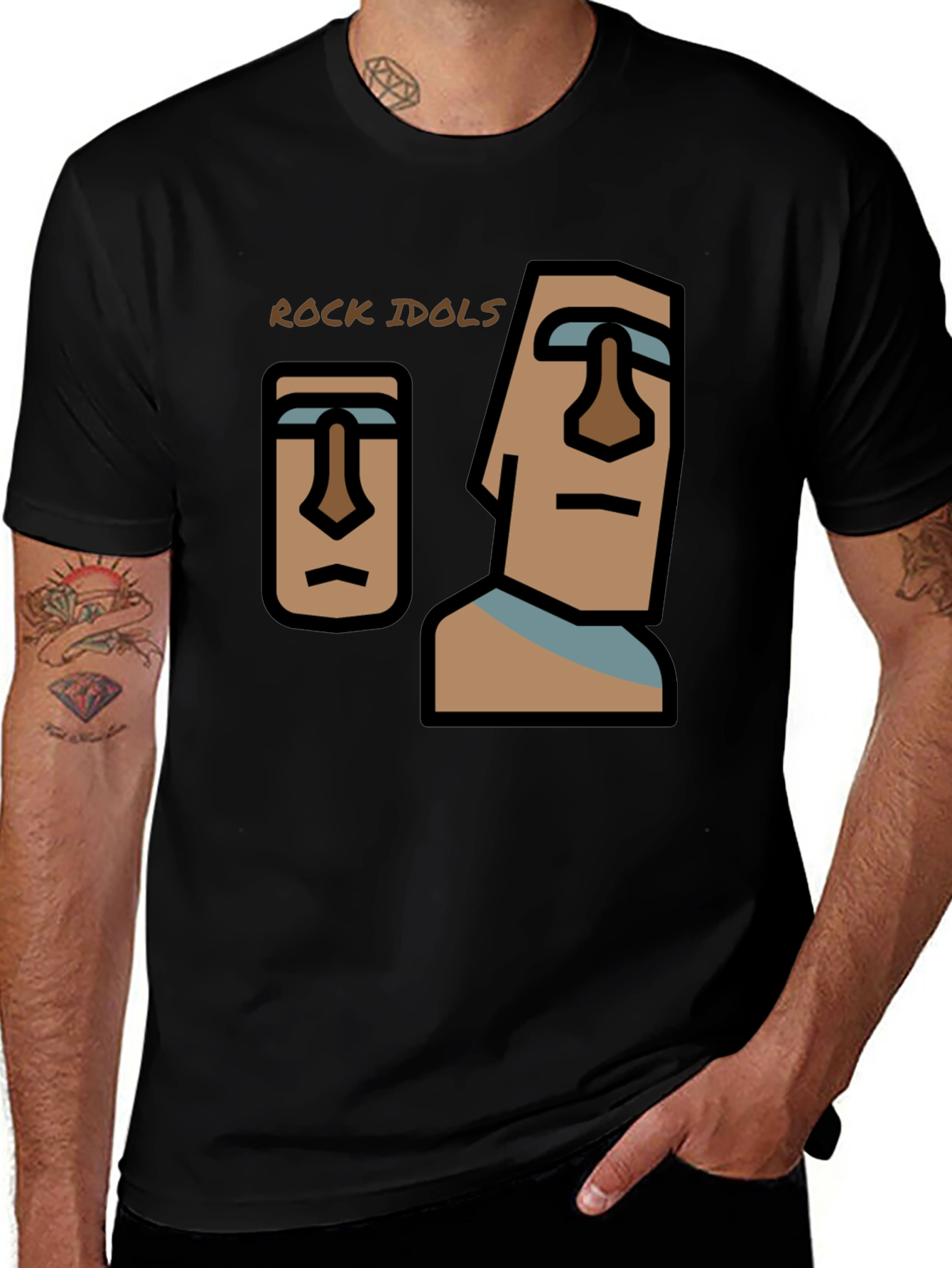 Rock Idols Graphic T-Shirt - Classic Design