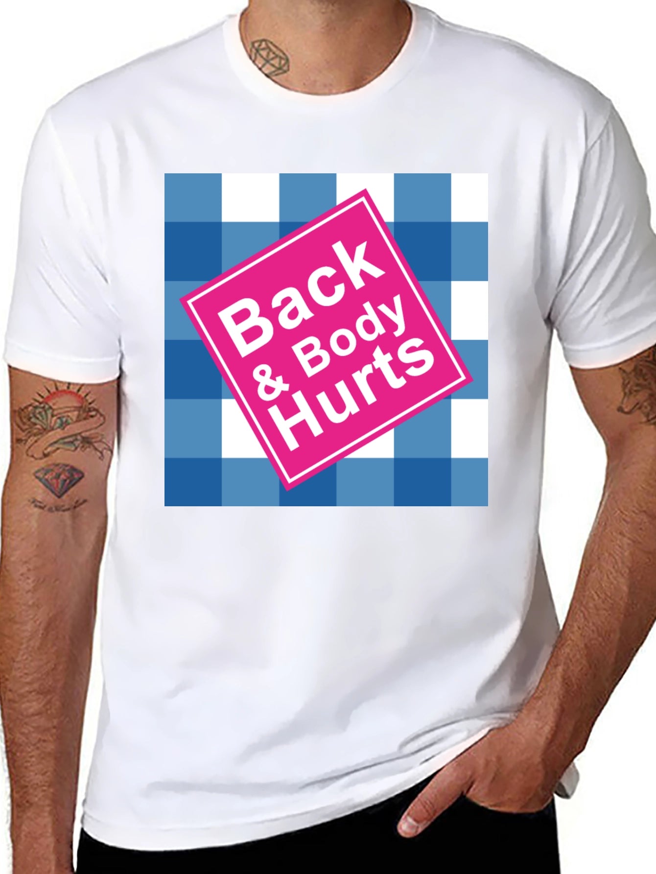 Back & Body Hurts Graphic T-Shirt
