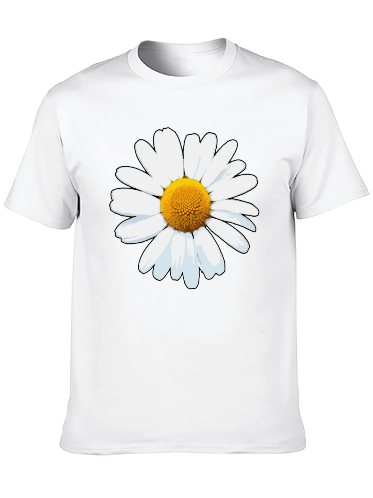 Daisy Graphic Tee - Classic Black T-Shirt
