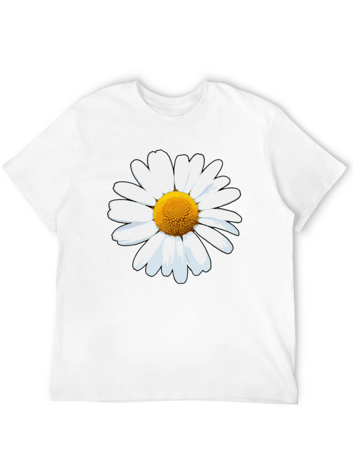 Daisy Graphic Tee - Classic Black T-Shirt