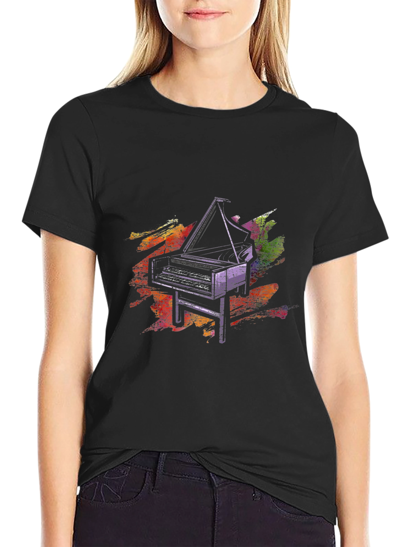 Piano T-Shirt - Musical Graphic Tee