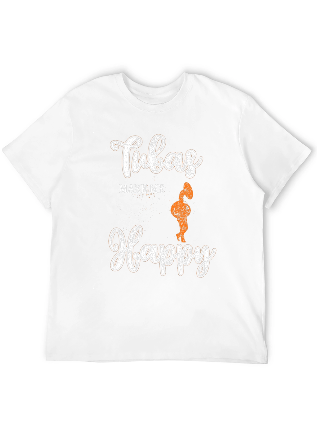 Tubas Make Me Happy Graphic Tee
