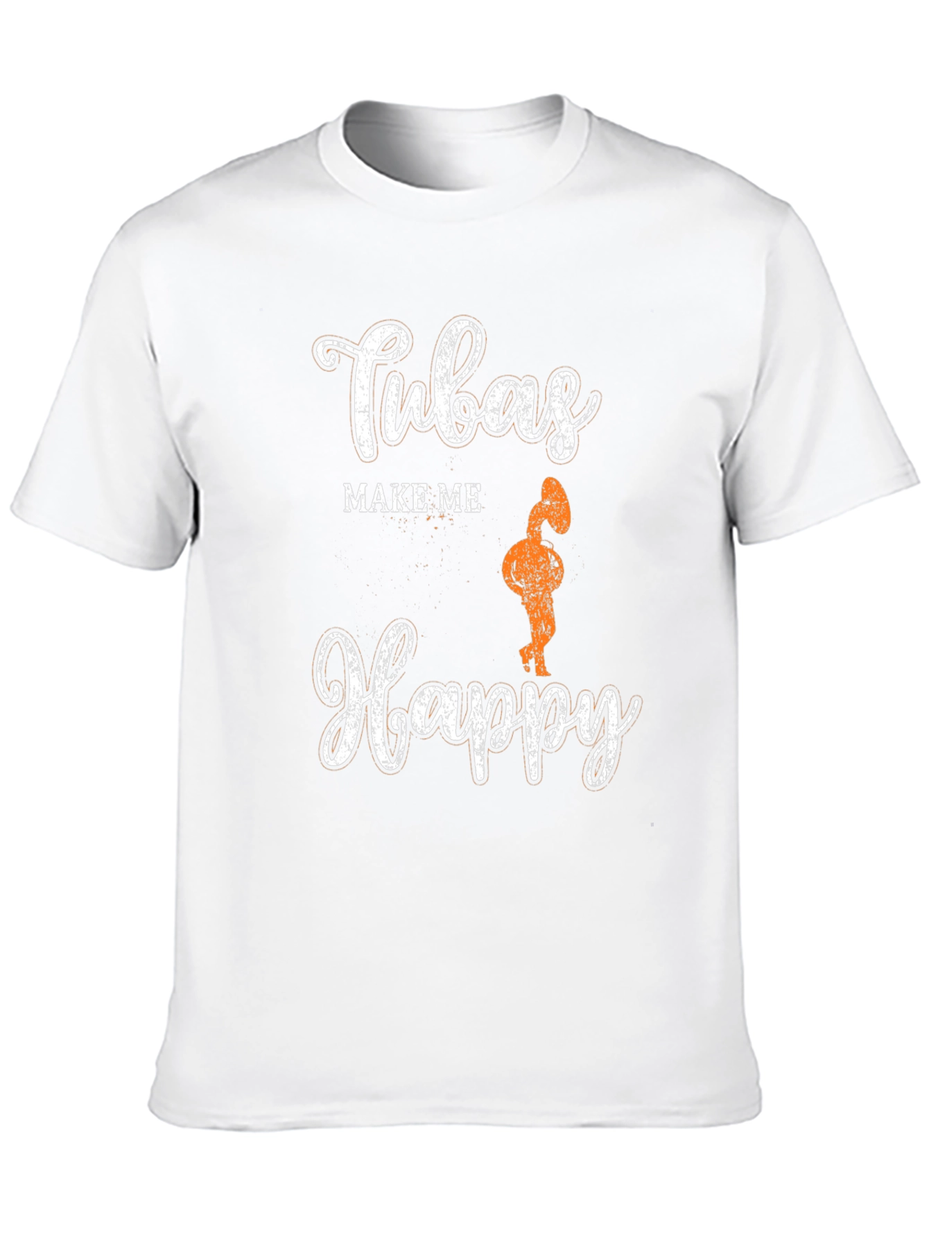 Tubas Make Me Happy Graphic Tee