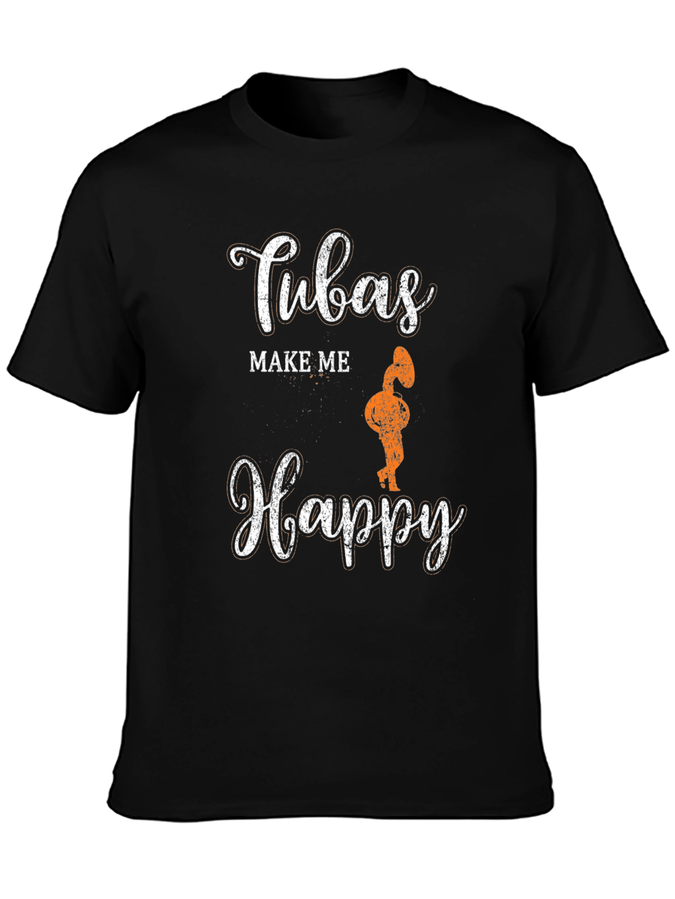Tubas Make Me Happy Graphic Tee