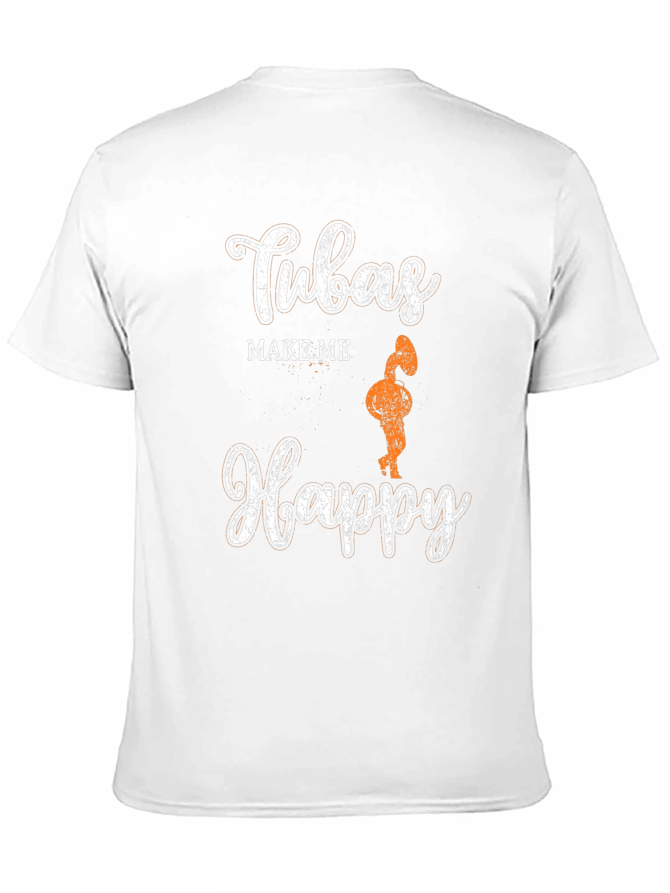 Tubas Make Me Happy Graphic Tee