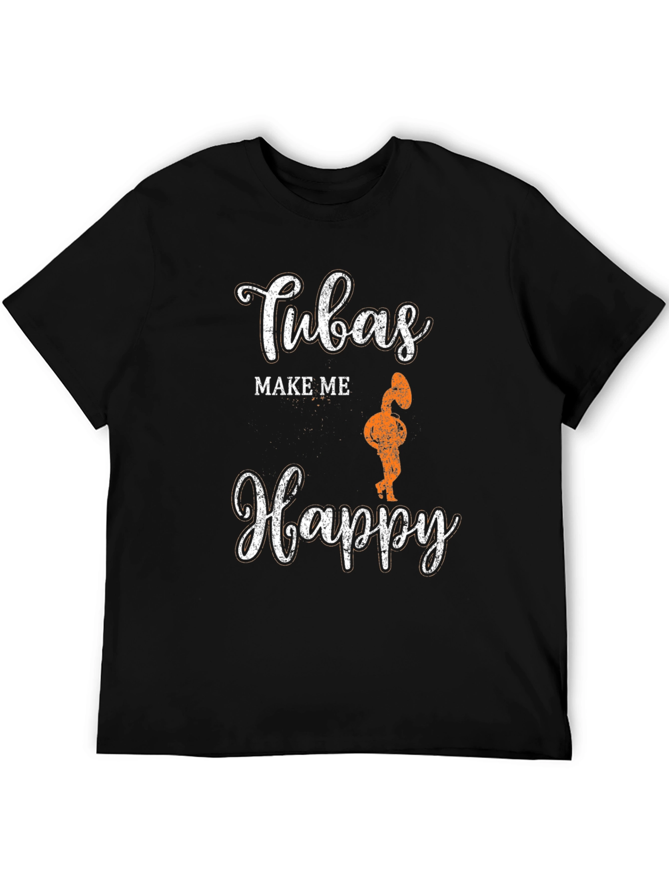 Tubas Make Me Happy Graphic Tee