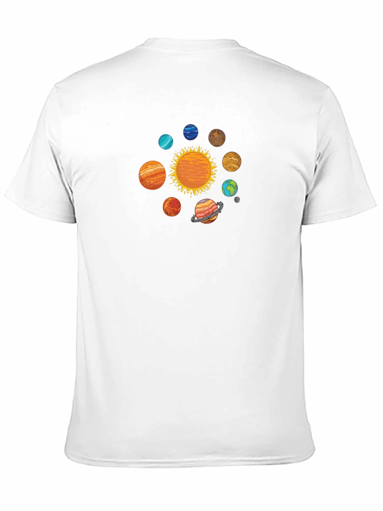 Solar System Graphic T-Shirt