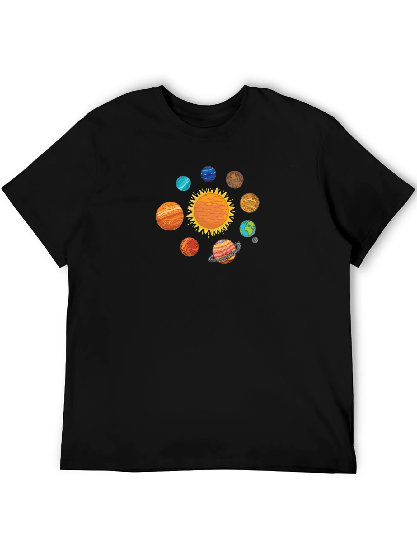 Solar System Graphic T-Shirt