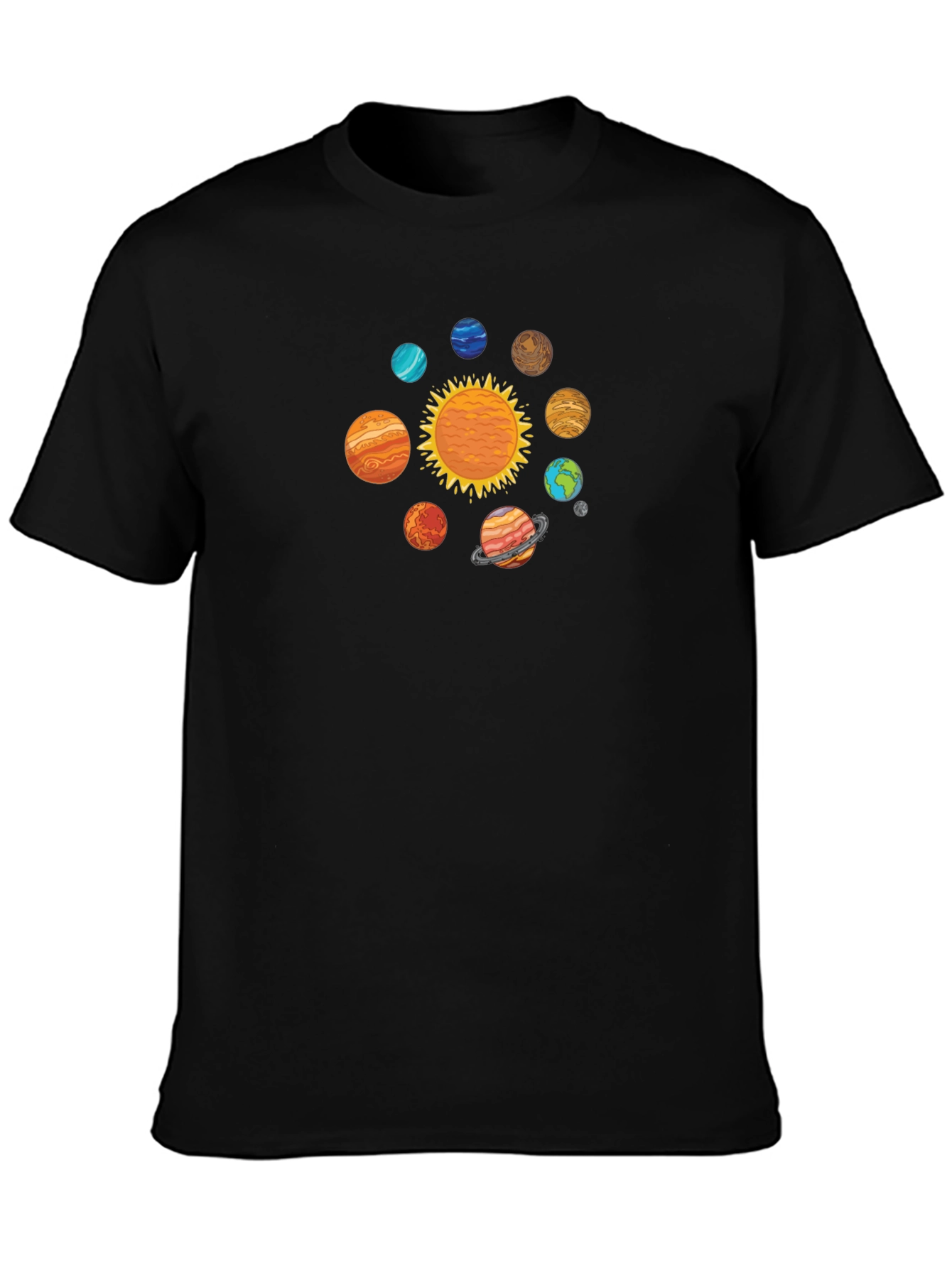 Solar System Graphic T-Shirt