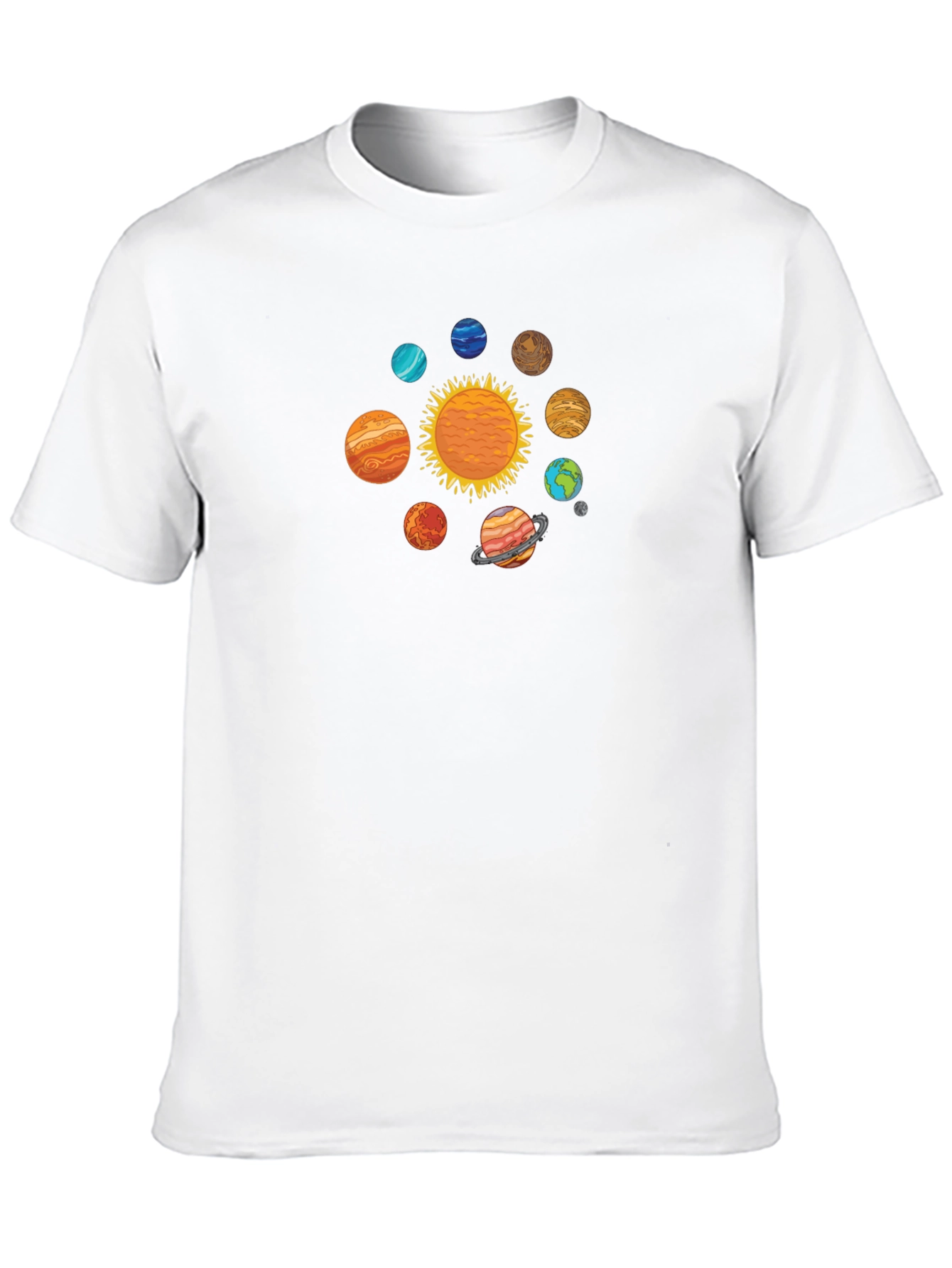 Solar System Graphic T-Shirt