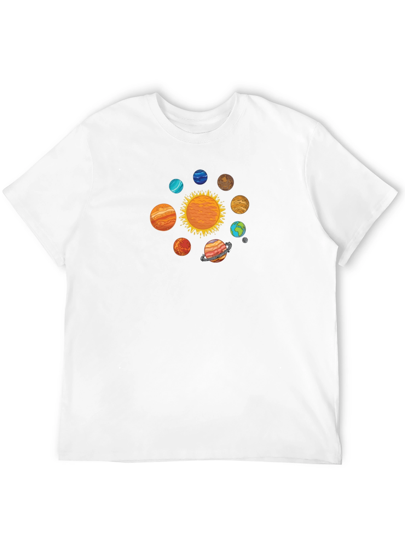 Solar System Graphic T-Shirt