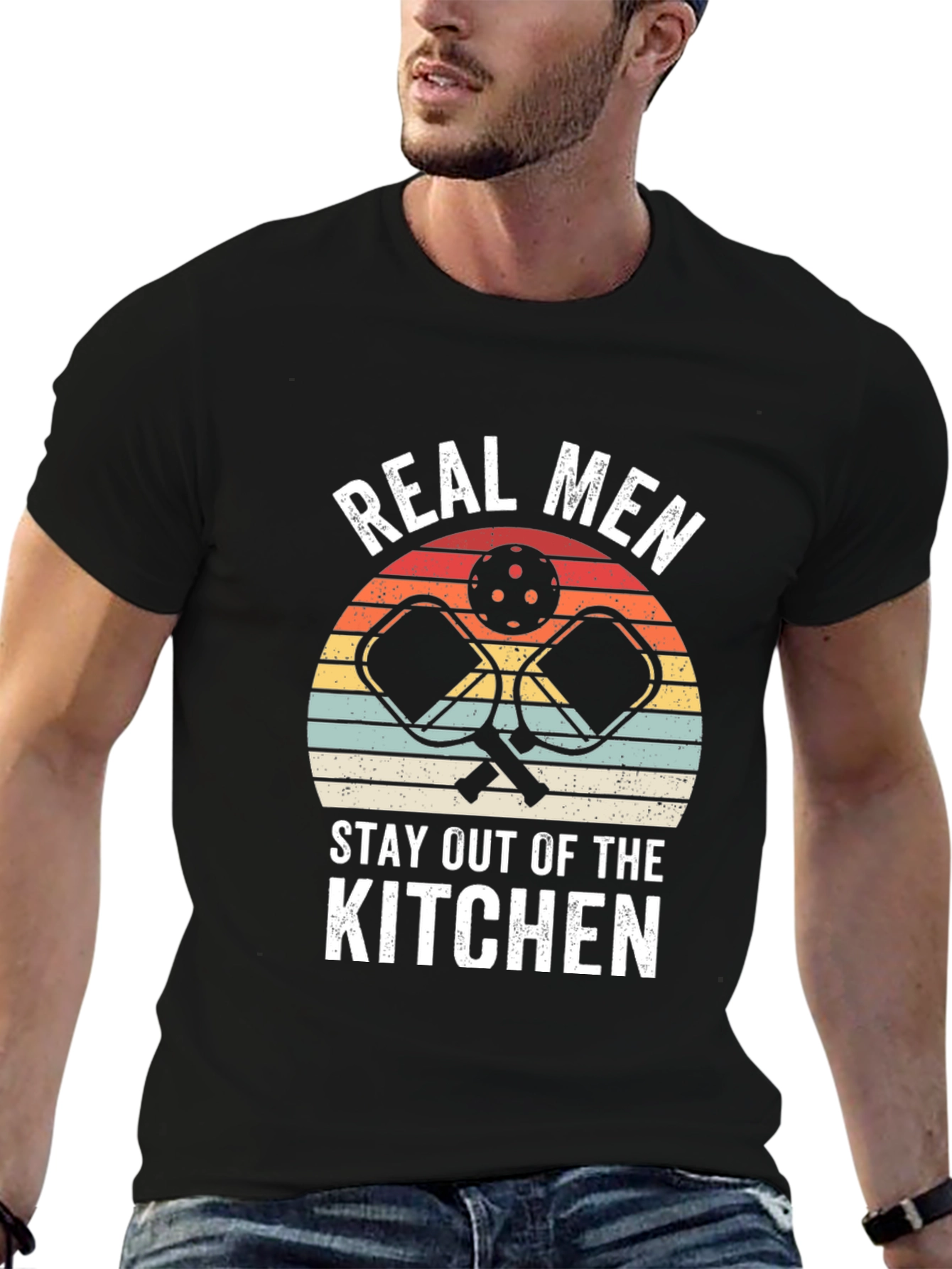 Real Men Stay Out of the Kitchen T-Shirt