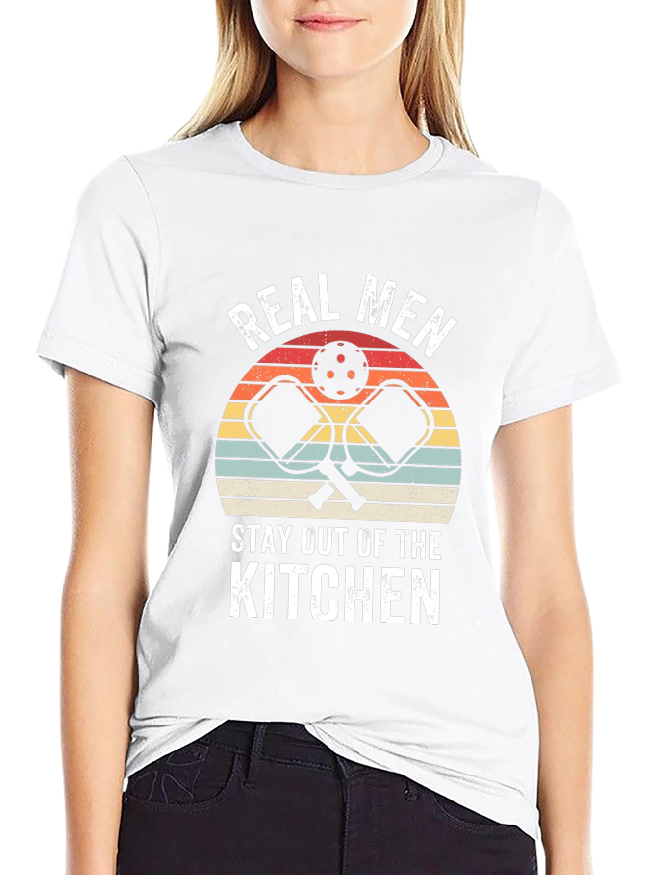 Real Men Stay Out of the Kitchen T-Shirt
