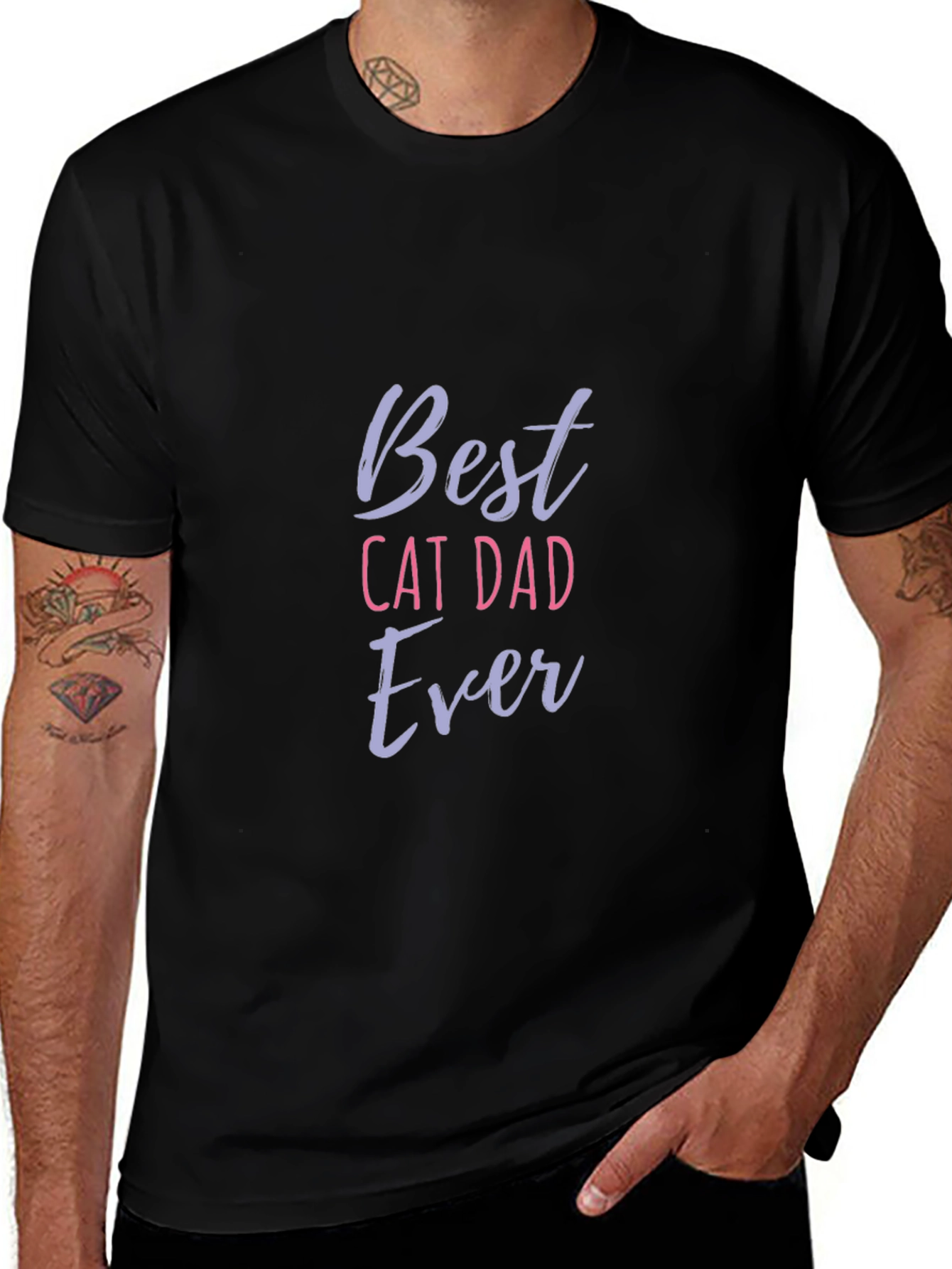 Best Cat Dad Ever T-Shirt