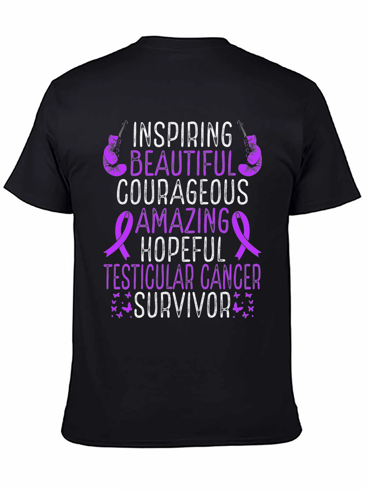 Inspirational Testicular Cancer Survivor T-Shirt