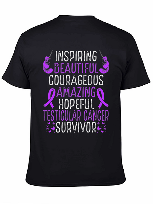 Inspirational Testicular Cancer Survivor T-Shirt