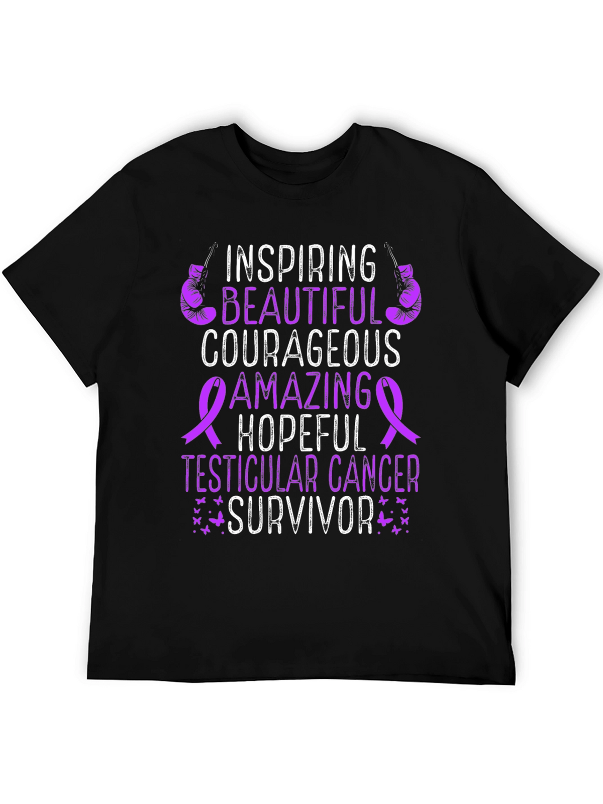 Inspirational Testicular Cancer Survivor T-Shirt
