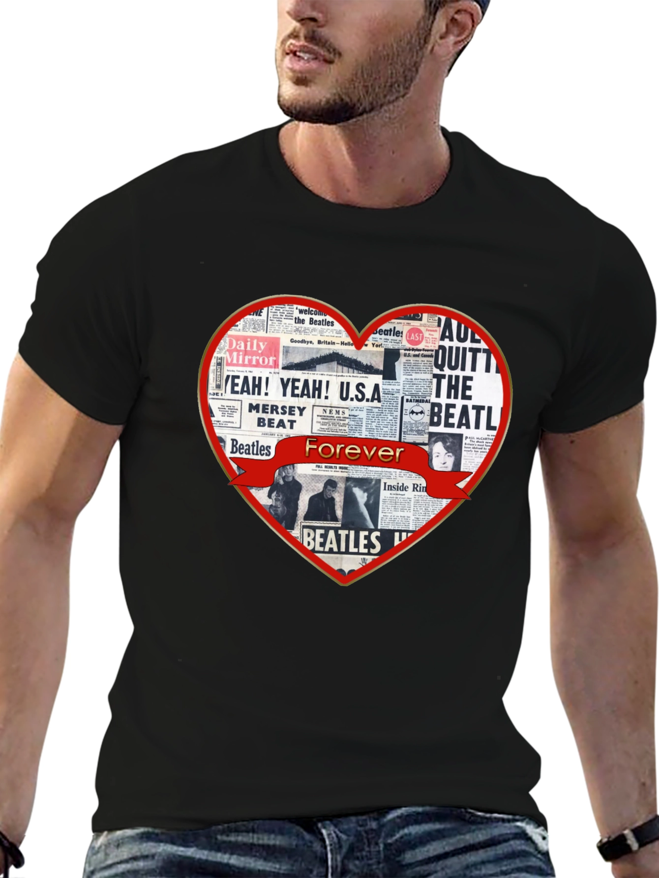 Beatles Forever Graphic T-Shirt