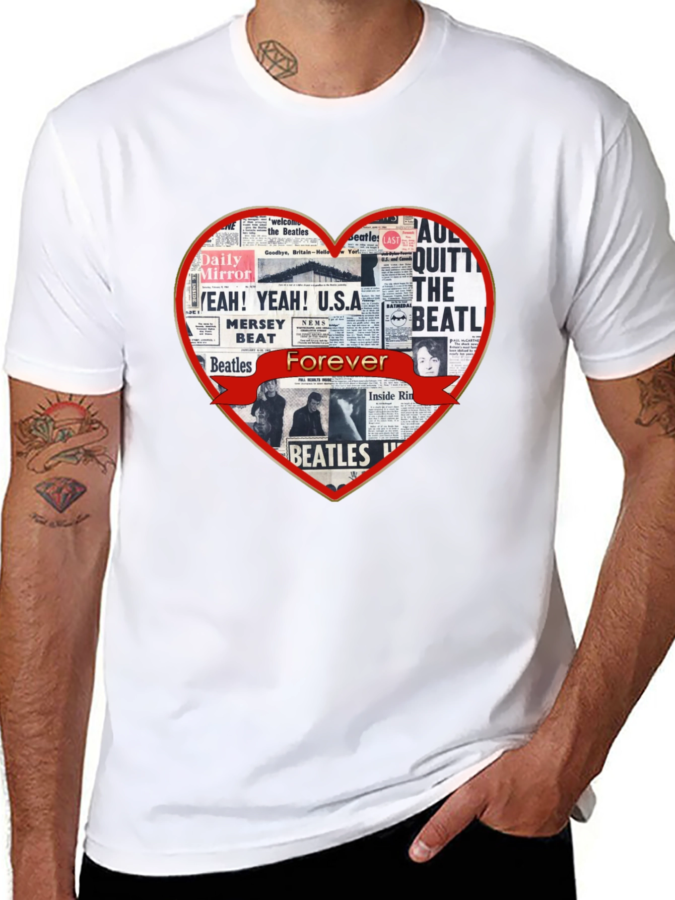 Beatles Forever Graphic T-Shirt