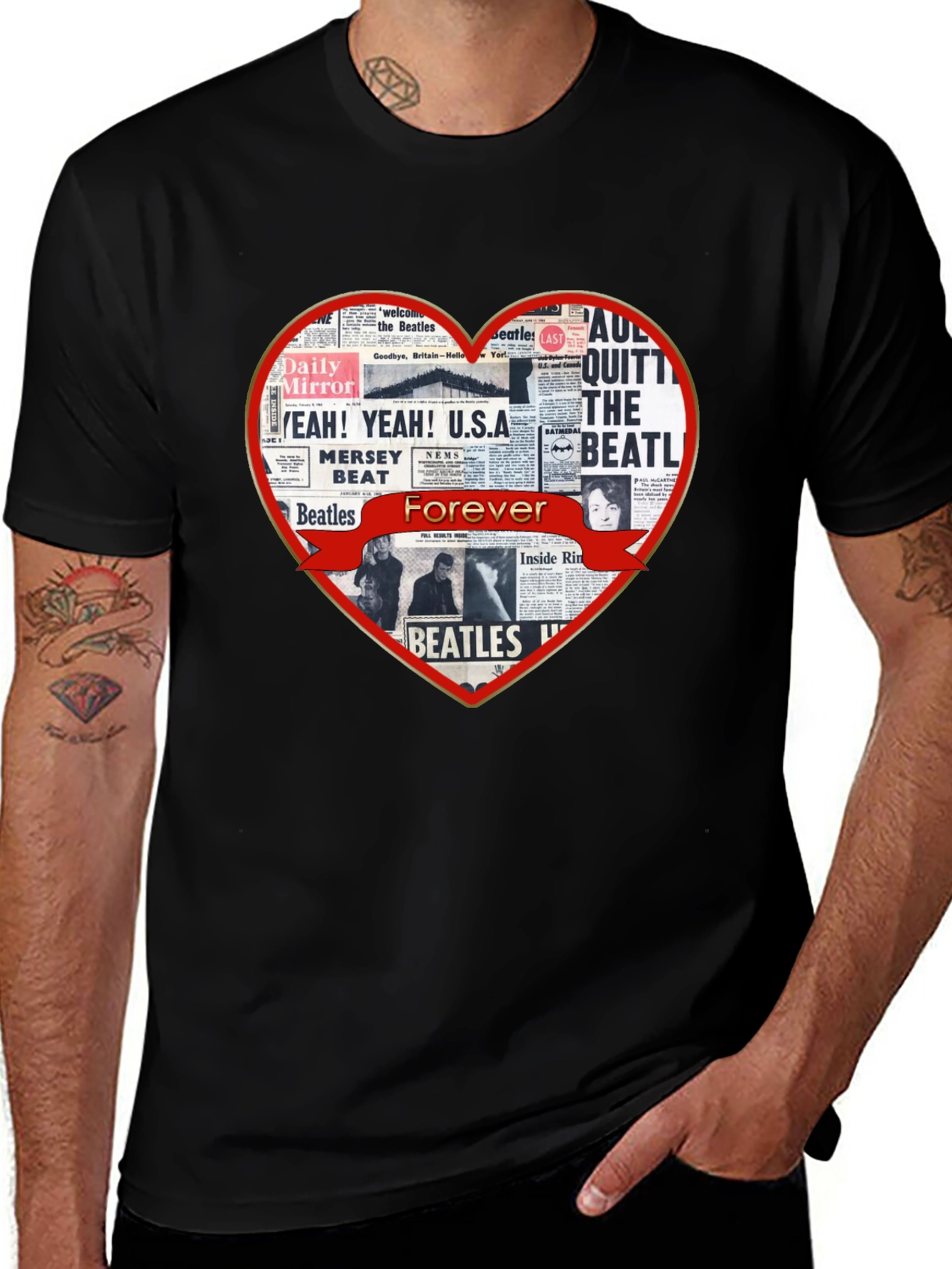 Beatles Forever Graphic T-Shirt