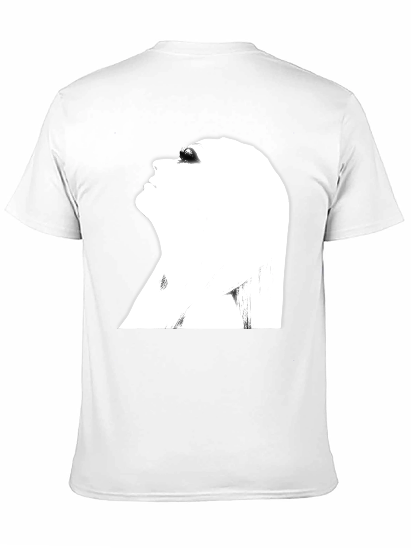 Silhouette Graphic Tee - Modern Black T-Shirt