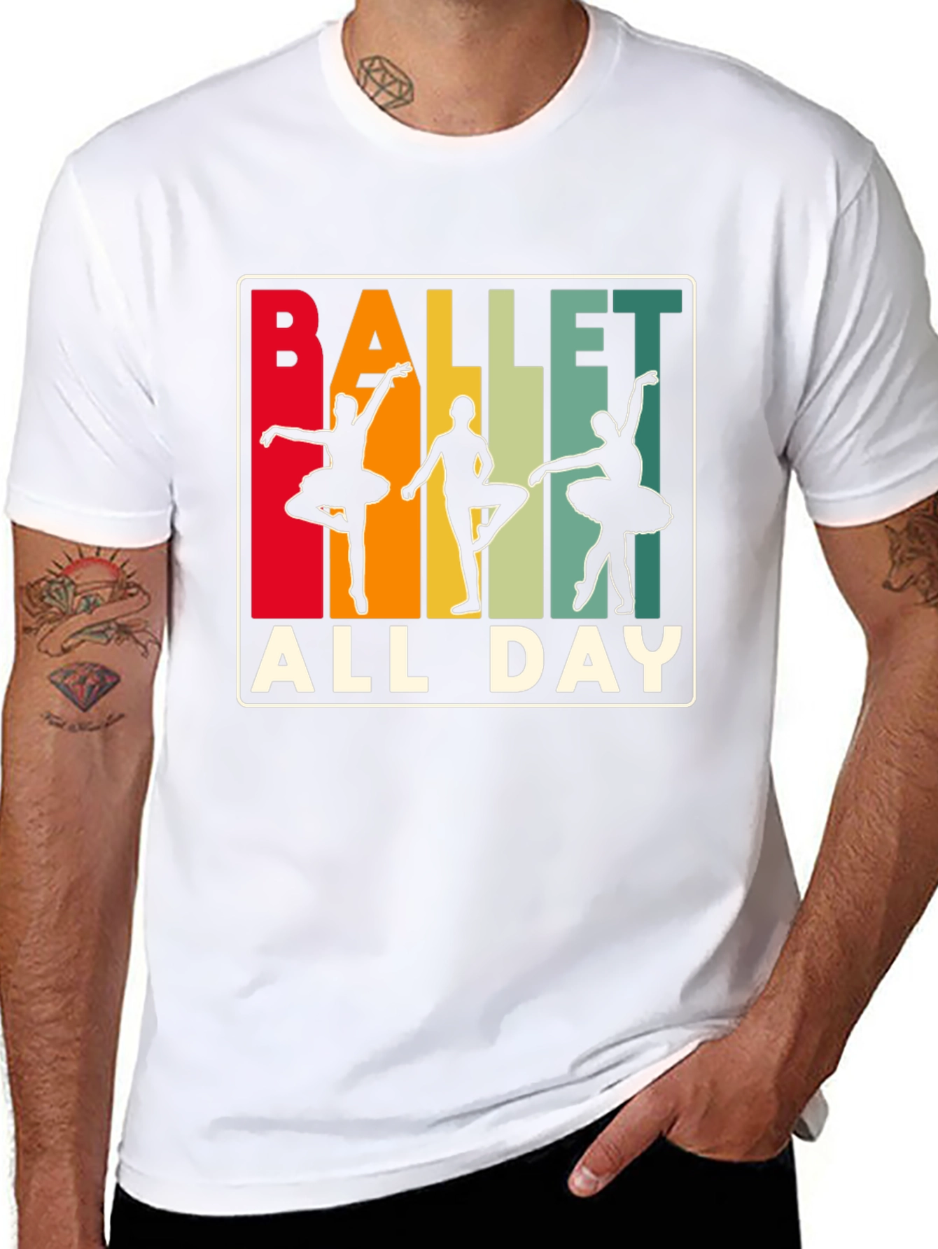 Ballet All Day Graphic Tee