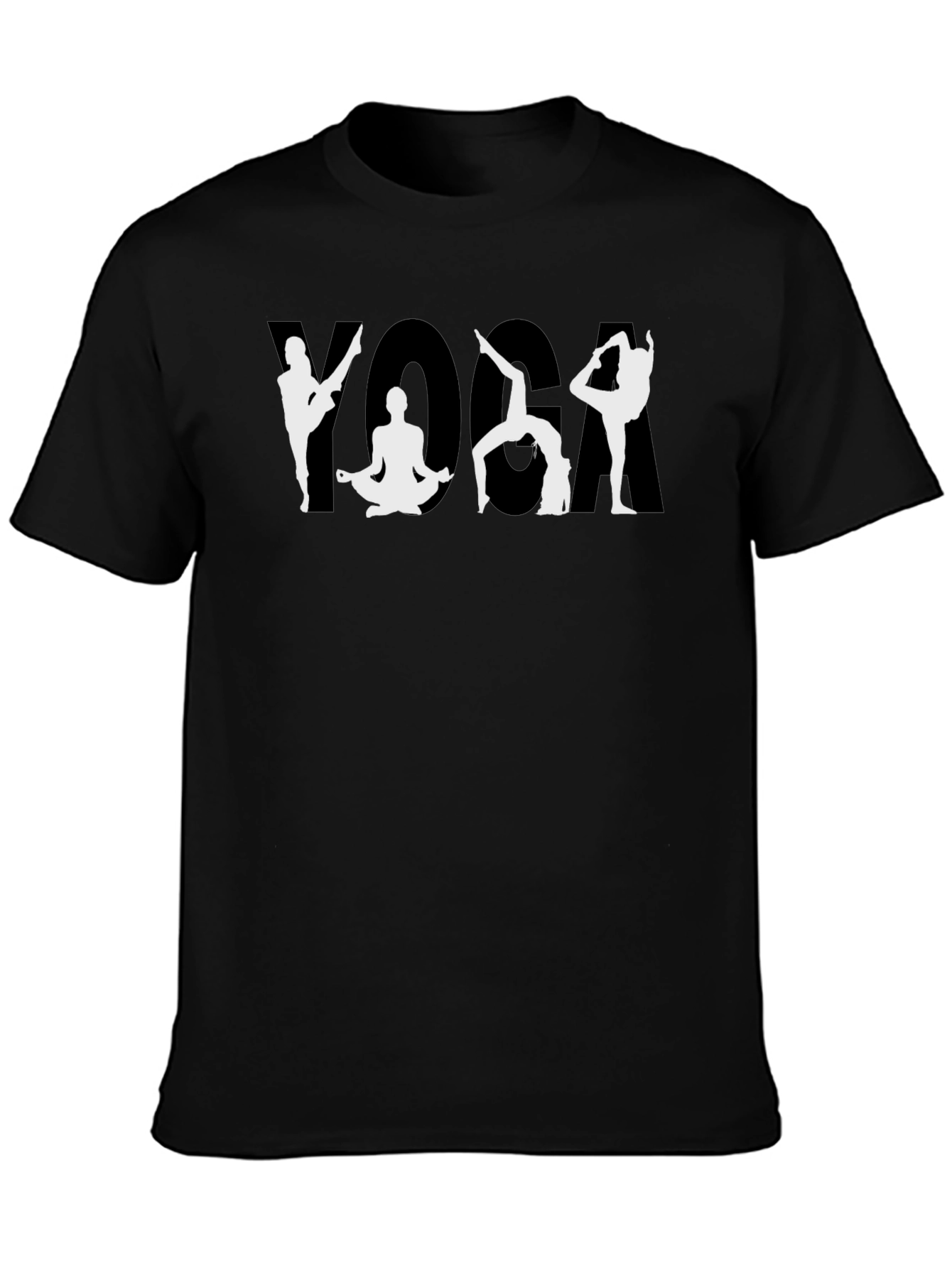 Yoga Pose Graphic T-Shirt