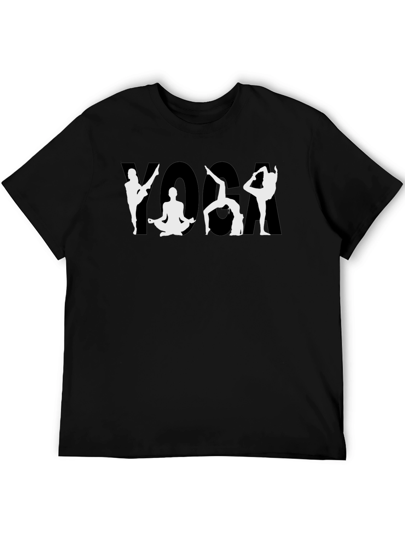 Yoga Pose Graphic T-Shirt