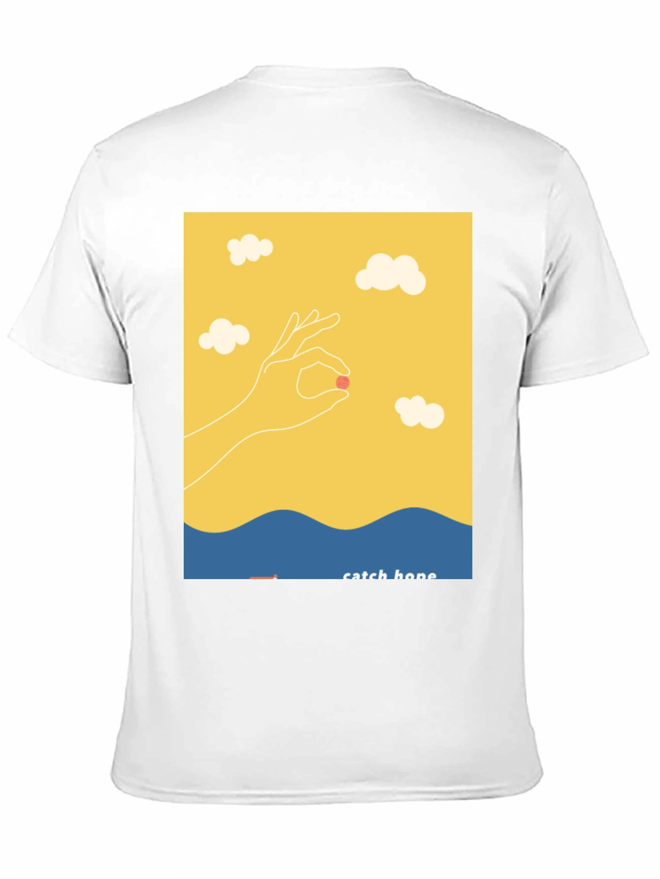 Catch Hope Graphic T-Shirt - Relaxed Fit Black