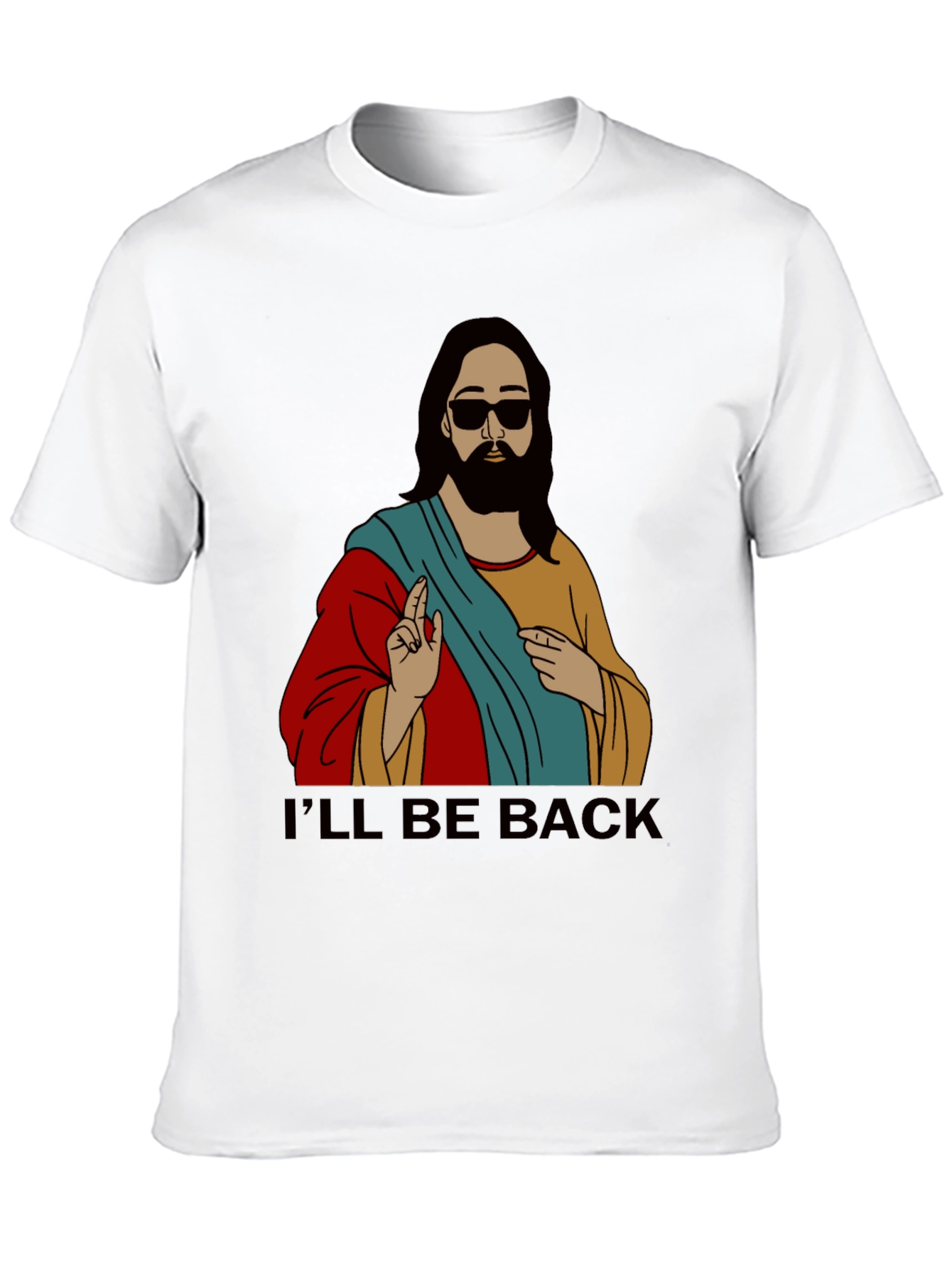 Ill Be Back Jesus Graphic Tee