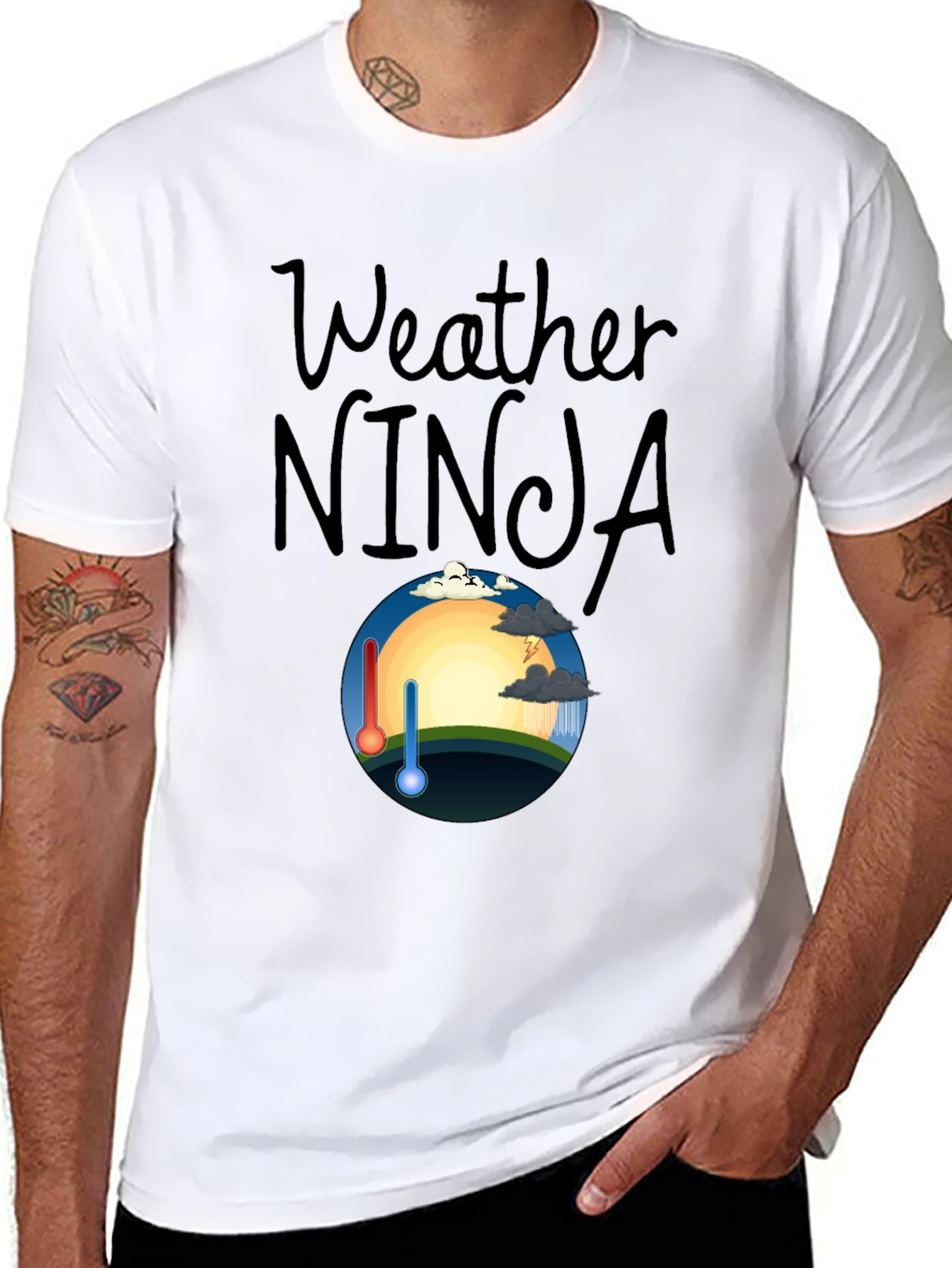 Weather Ninja T-Shirt - Fun & Functional