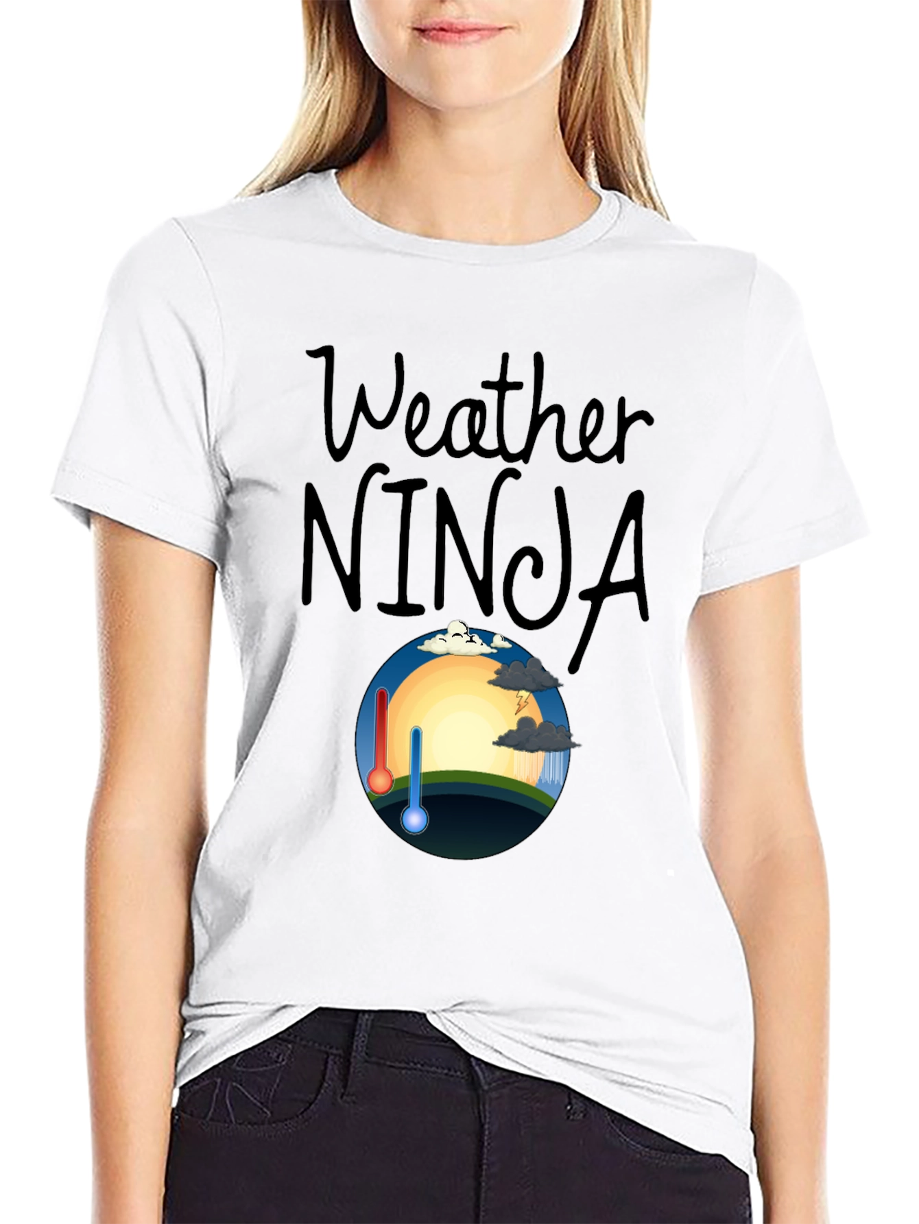 Weather Ninja T-Shirt - Fun & Functional