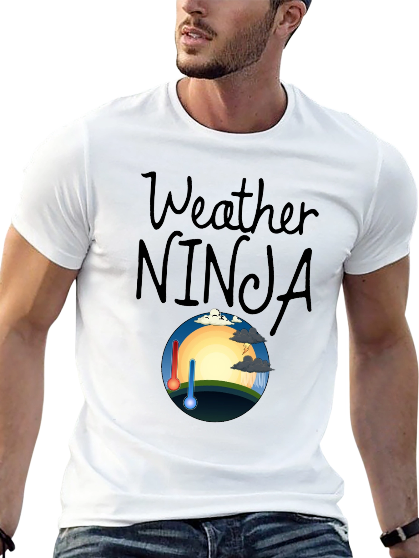 Weather Ninja T-Shirt - Fun & Functional