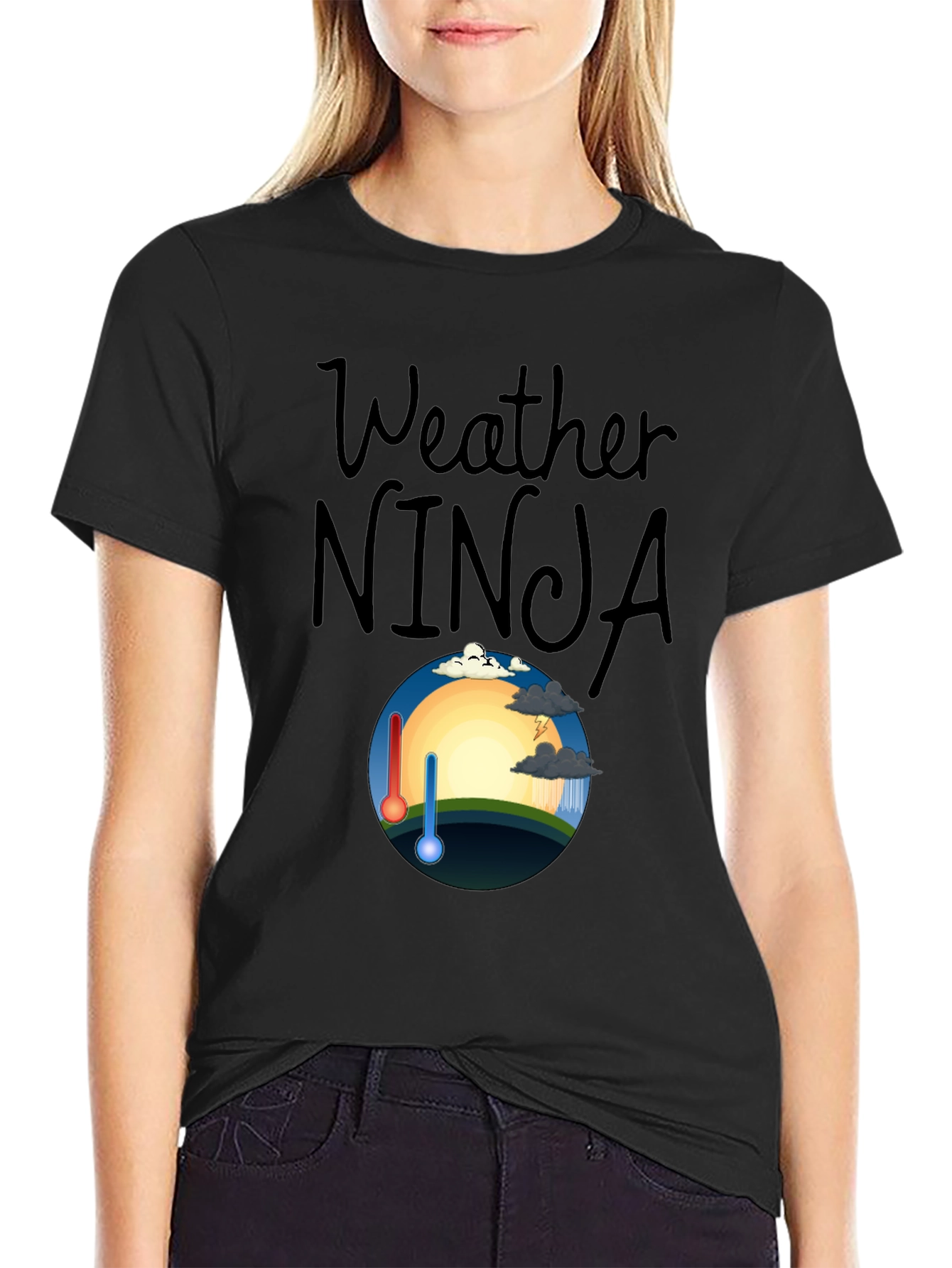 Weather Ninja T-Shirt - Fun & Functional